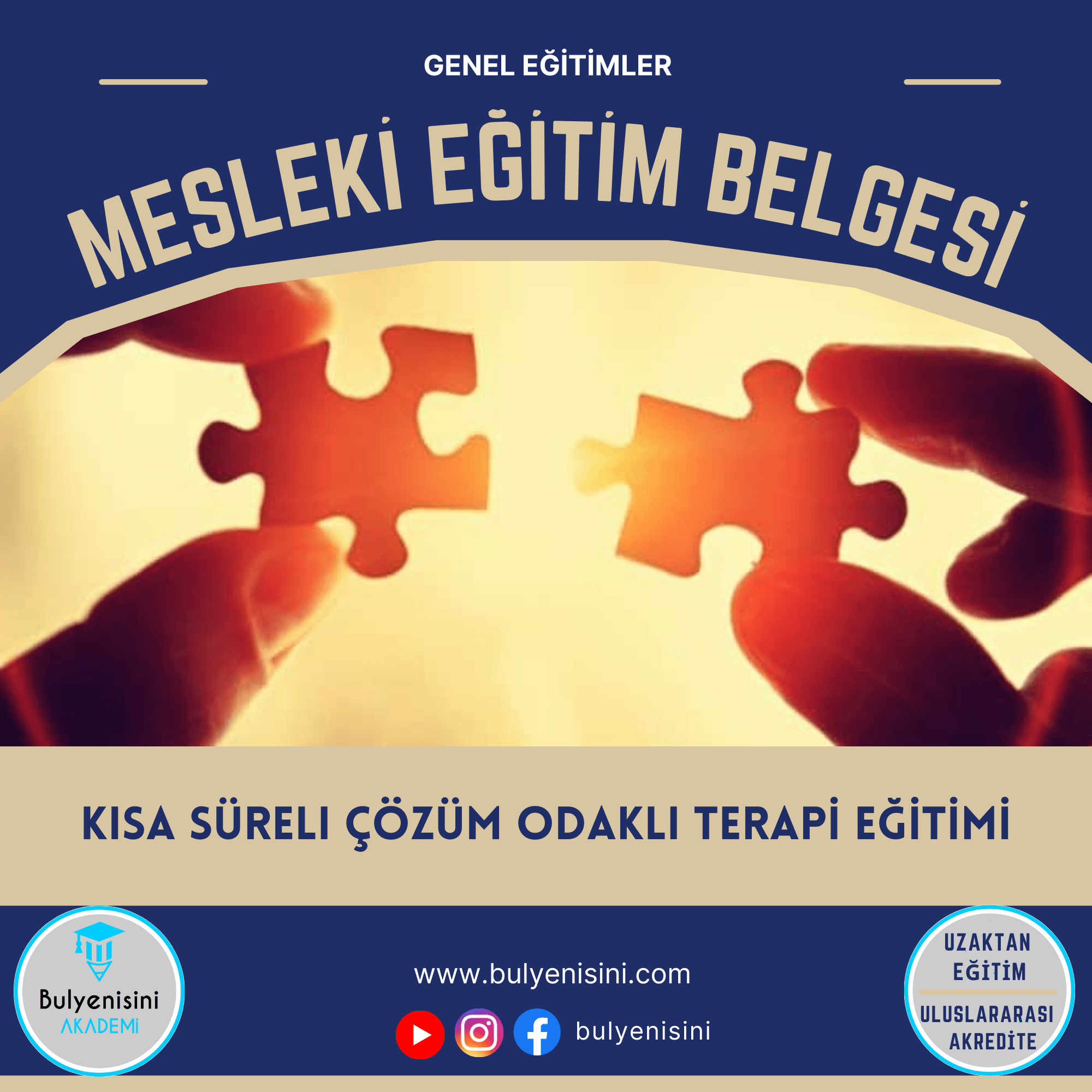 Kısa Süreli Çözüm Odaklı Terapi Eğitimi 120 Saat