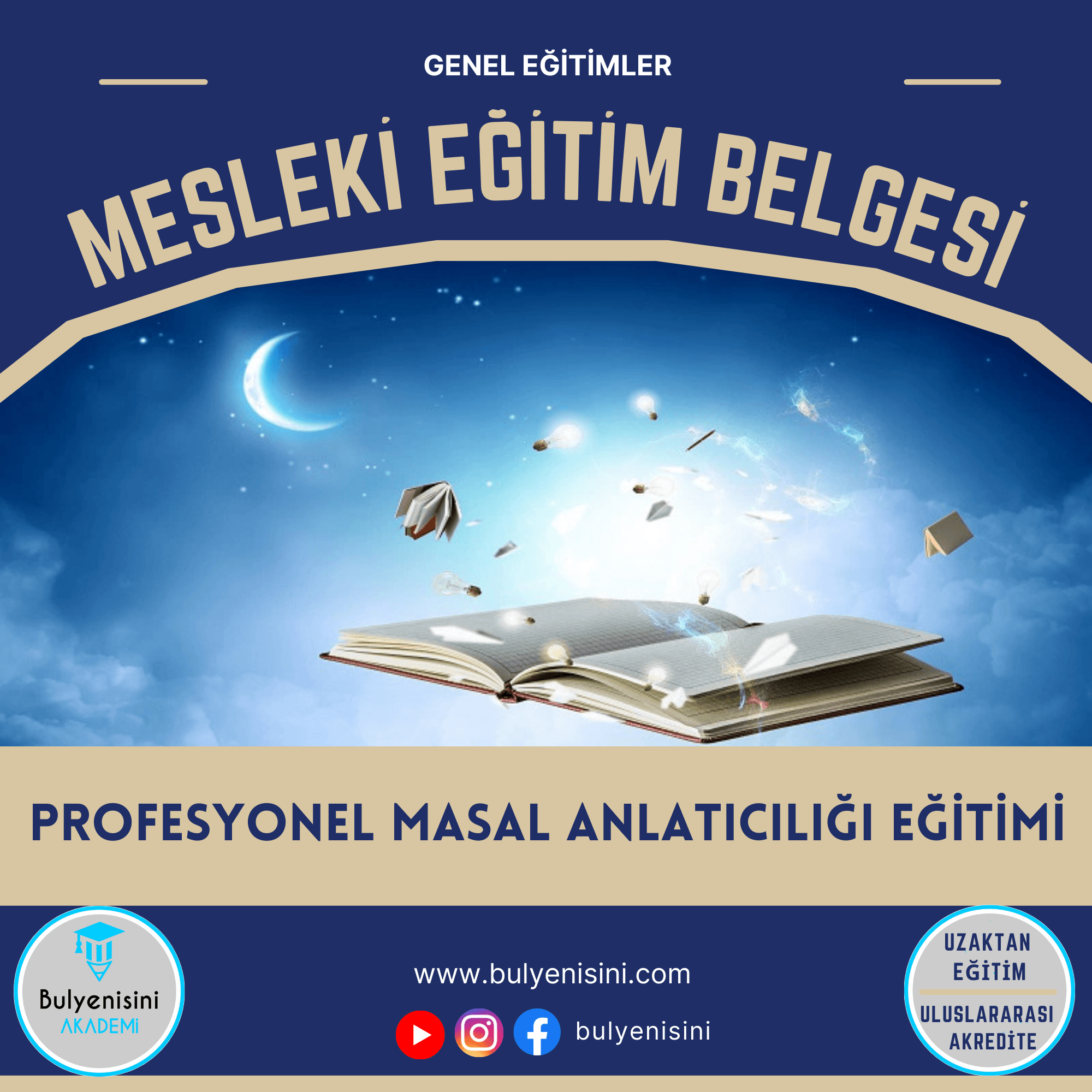 120 Saatlik Profesyonel Masal Anlatıcılığı Eğitimi