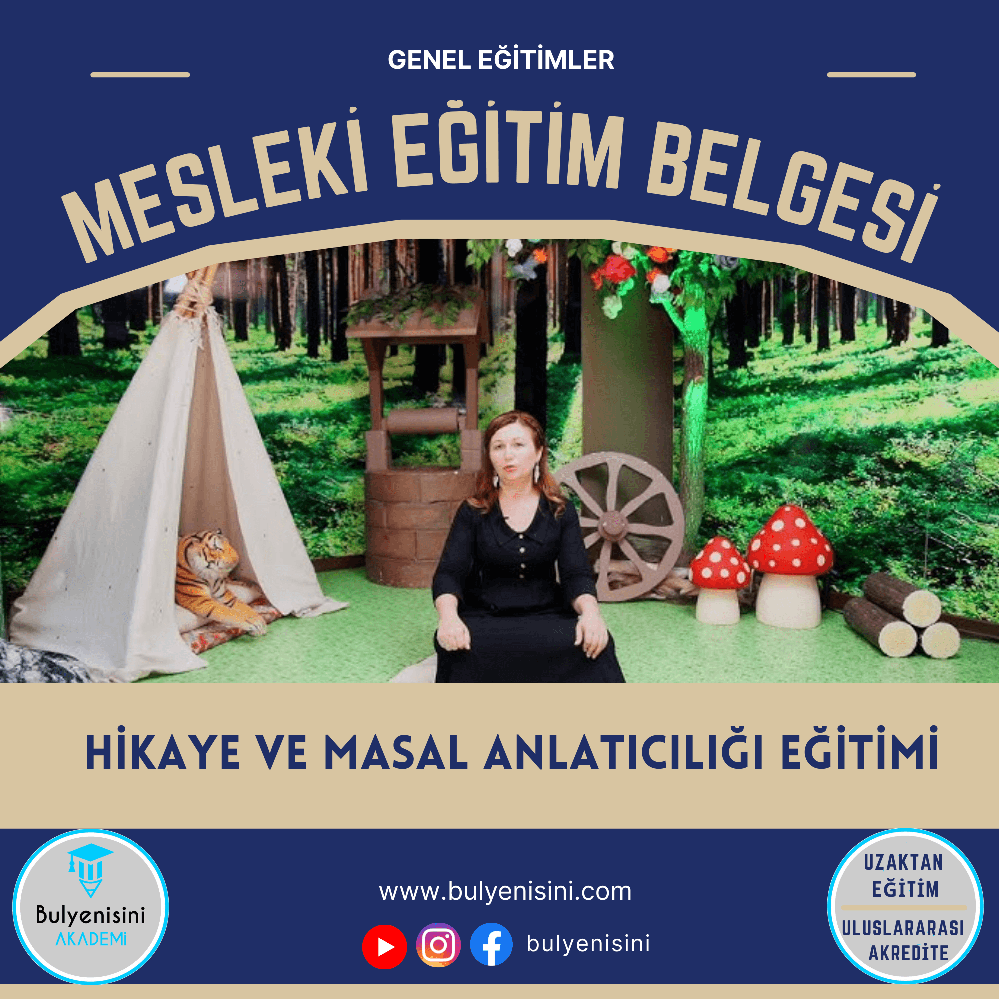 30 Saatlik Masal Terapi Ve Hikaye Anlatıcılığı Eğitimi