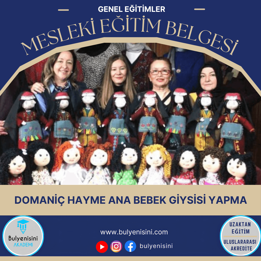 Domaniç Hayme Ana Bebek Giysisi Yapma Sertifika Programı