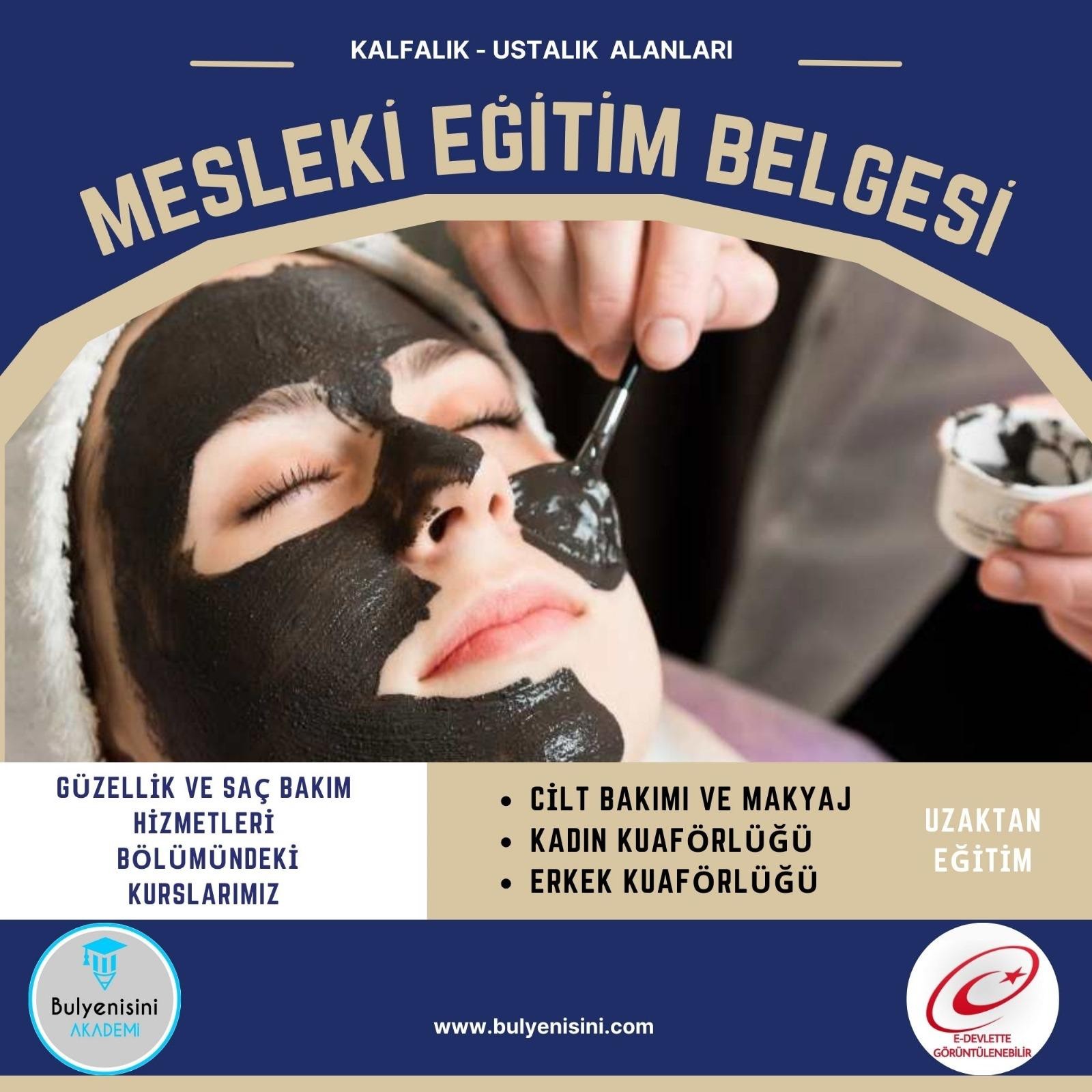 Erkek Kuaförlüğü Kalfalık & Ustalık Sertifika ve Eğitim Programı (2 Belge)