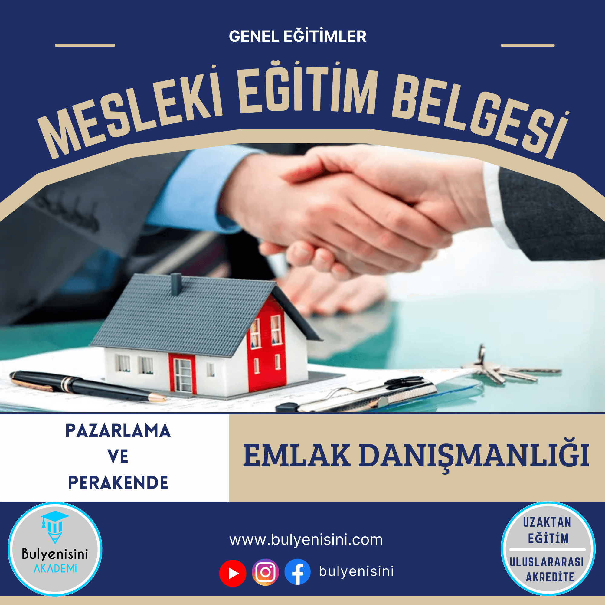 Emlak Danışmanlığı Hayat Boyu Öğrenme&Sertifika Programı