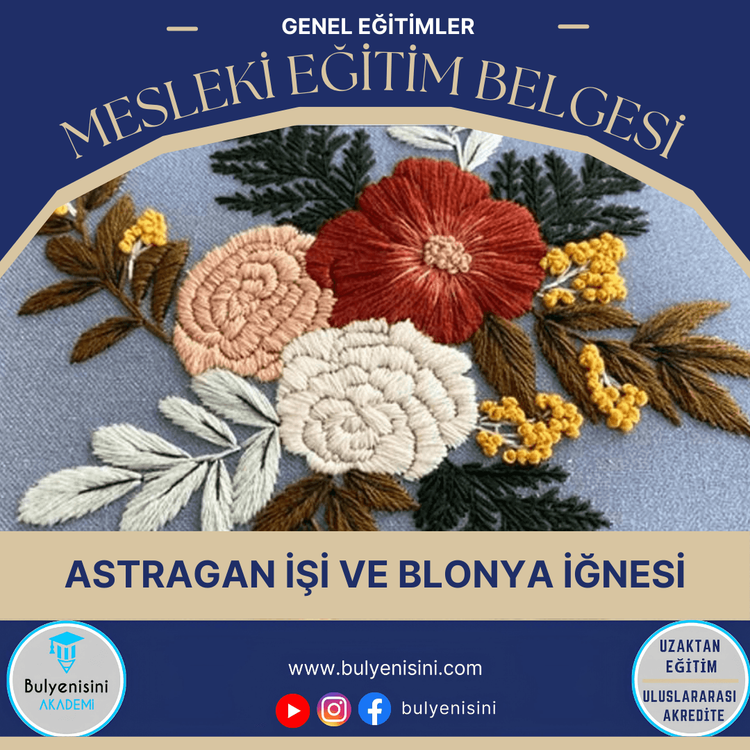Astragan İşi Ve Blonya İğnesi Sertifika Programı