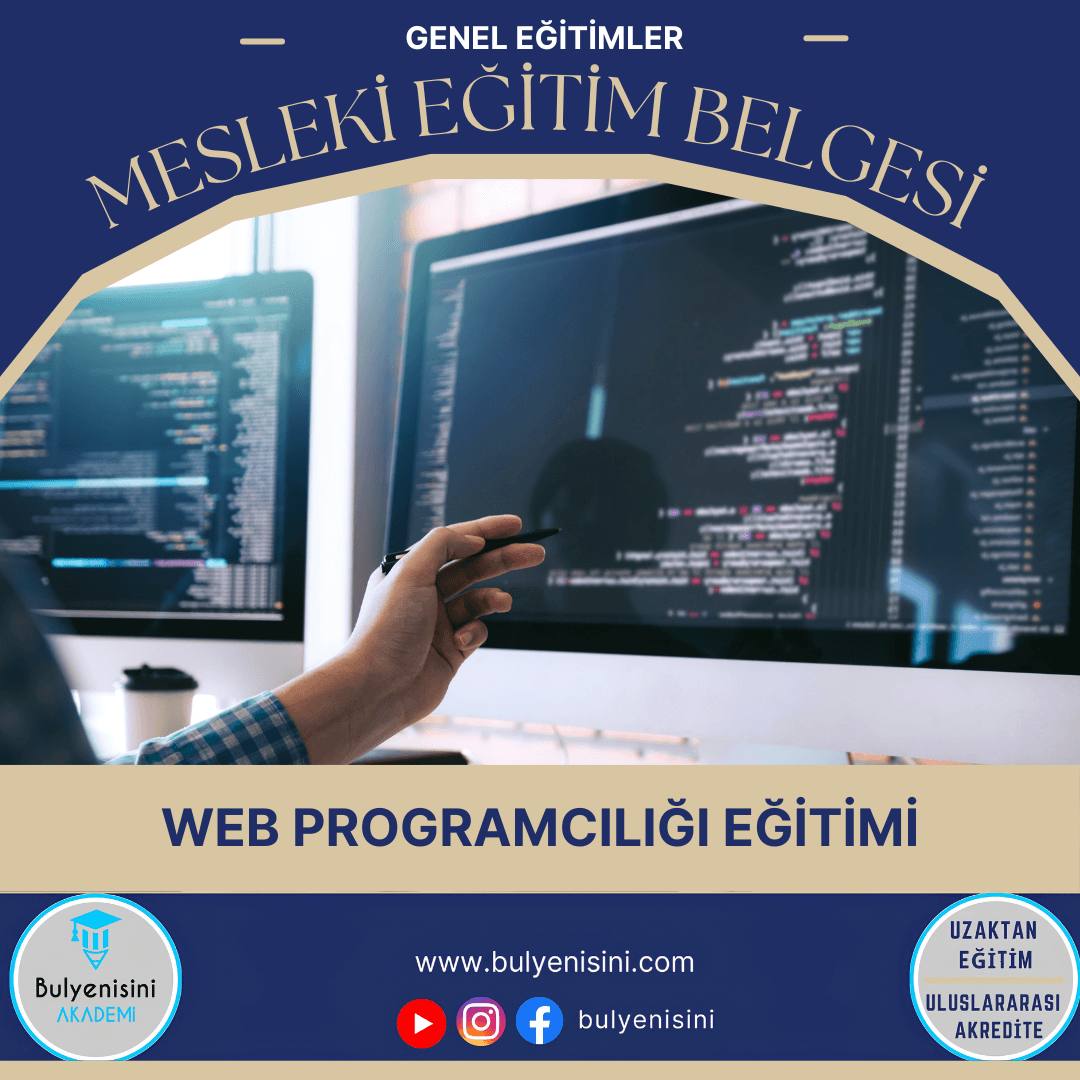 Web Programcılığı Kalfalık & Ustalık Sertifika ve Eğitim Programı (2 Belge)