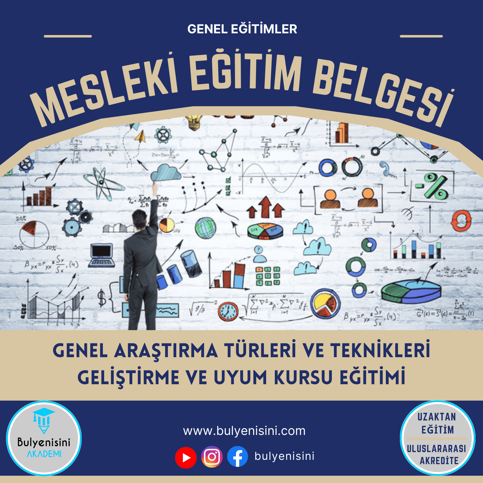 Genel Araştırma Türleri Ve Teknikleri Geliştirme Ve Uyum Kursu Sertifika Programı
