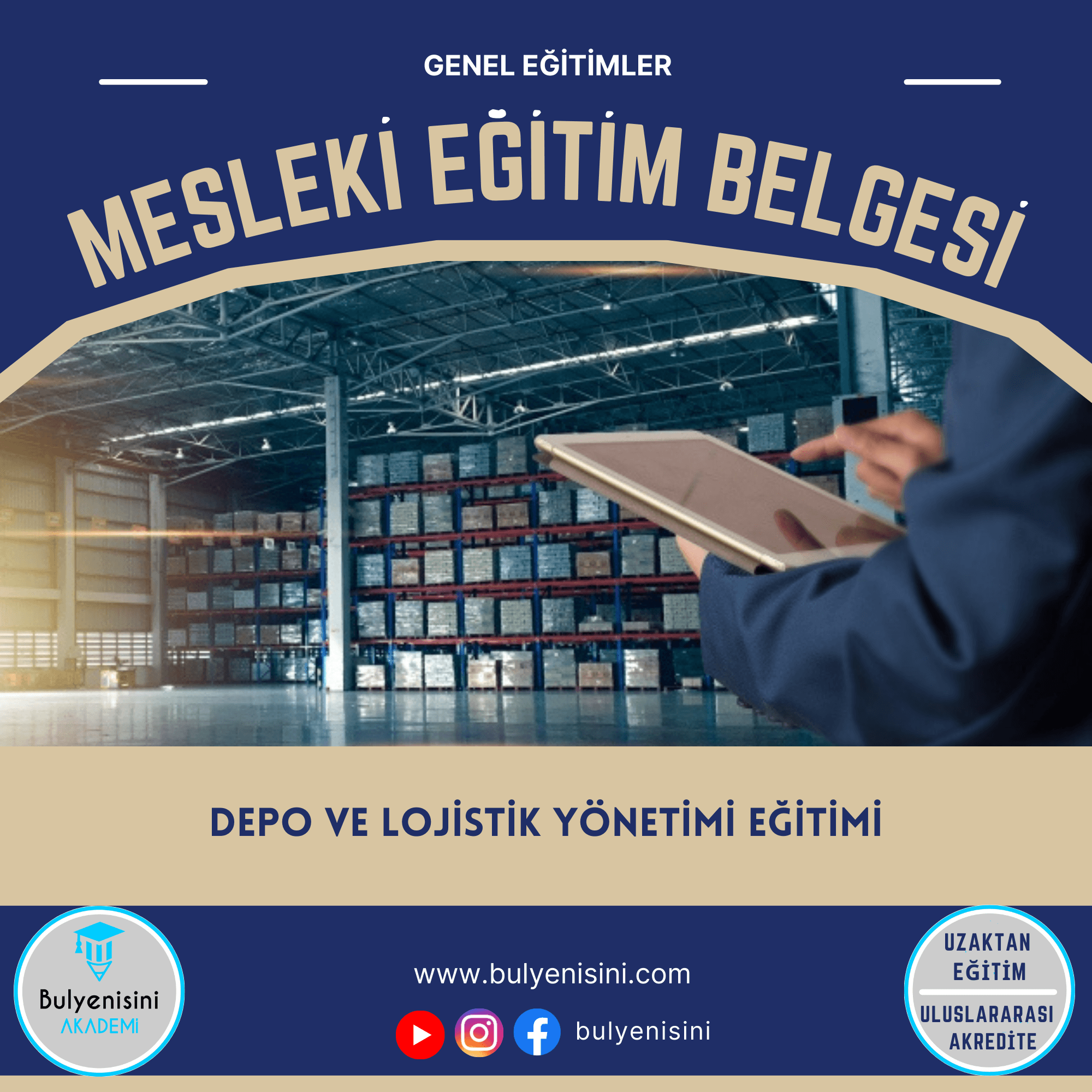 120 SAAT DEPO VE LOJİSTİK YÖNETİMİ EĞİTİMİ