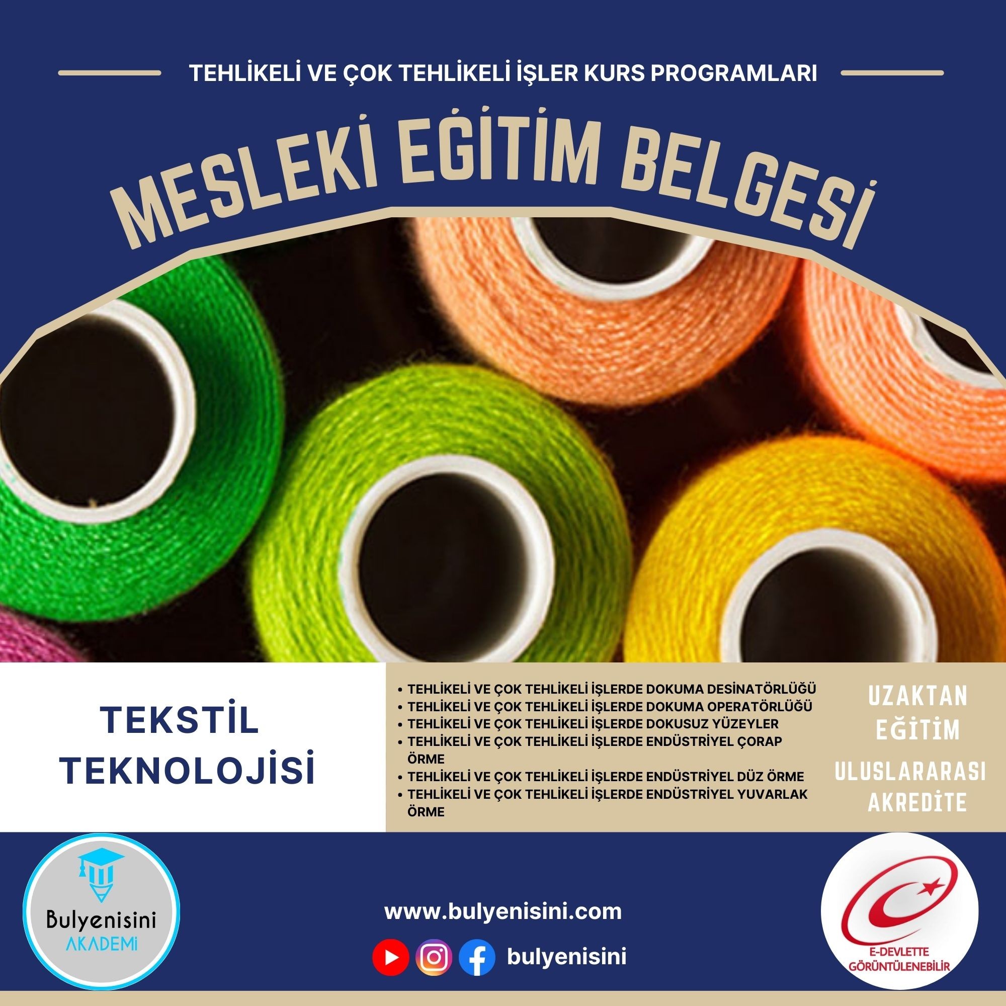 40 SAAT DOKUMA DESİNATÖRLÜĞÜ - TÇTİ