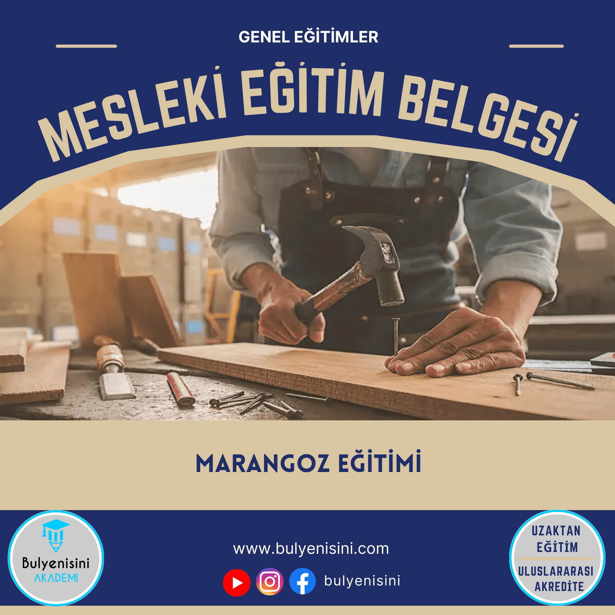 120 Saat MARANGOZ EĞİTİMİ