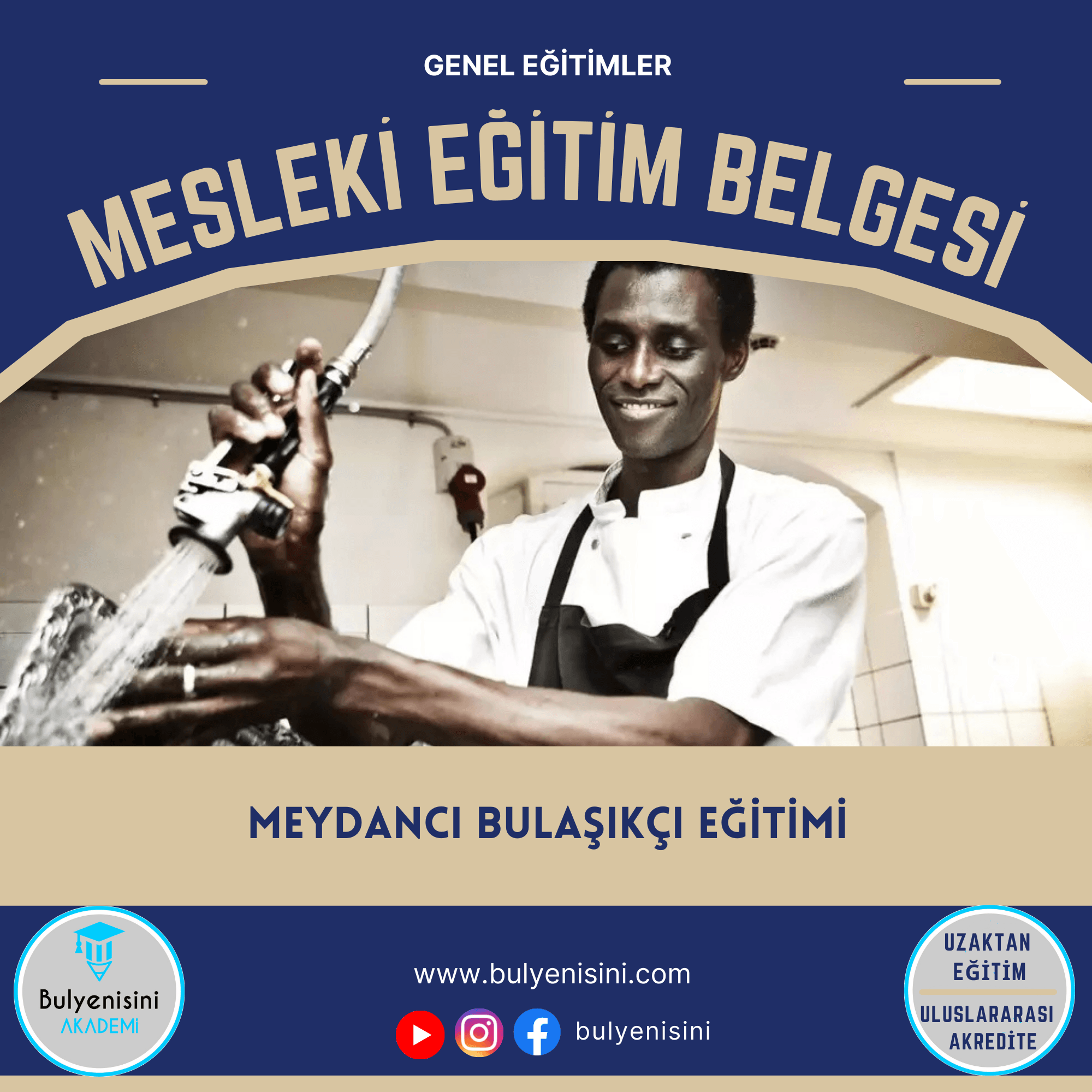 MEYDANCI BULAŞIKÇI EĞİTİMİ