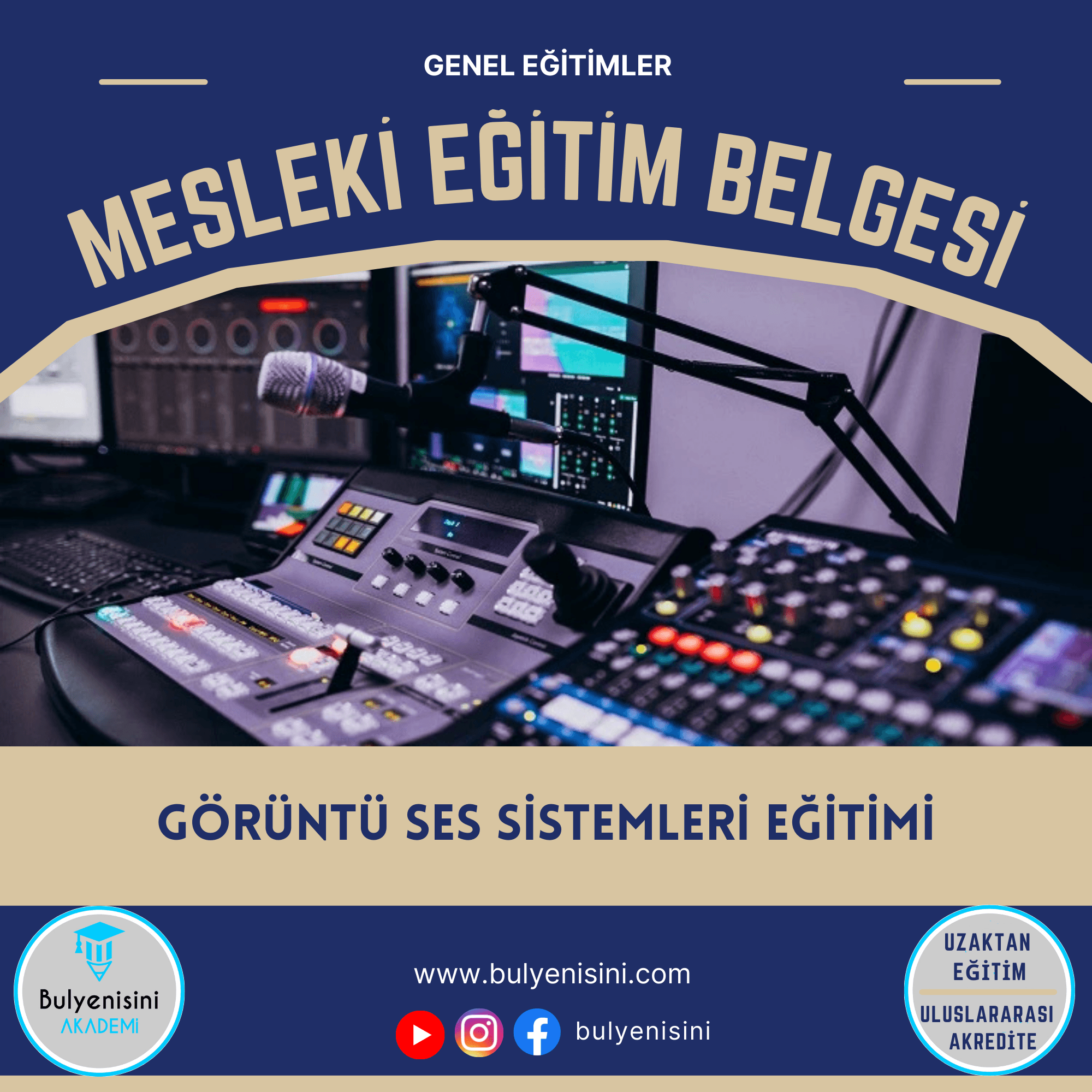 40 Saatlik Tehlikeli Ve Çok Tehlikeli İşlerde Görüntü Ses Sistemleri Eğitimi