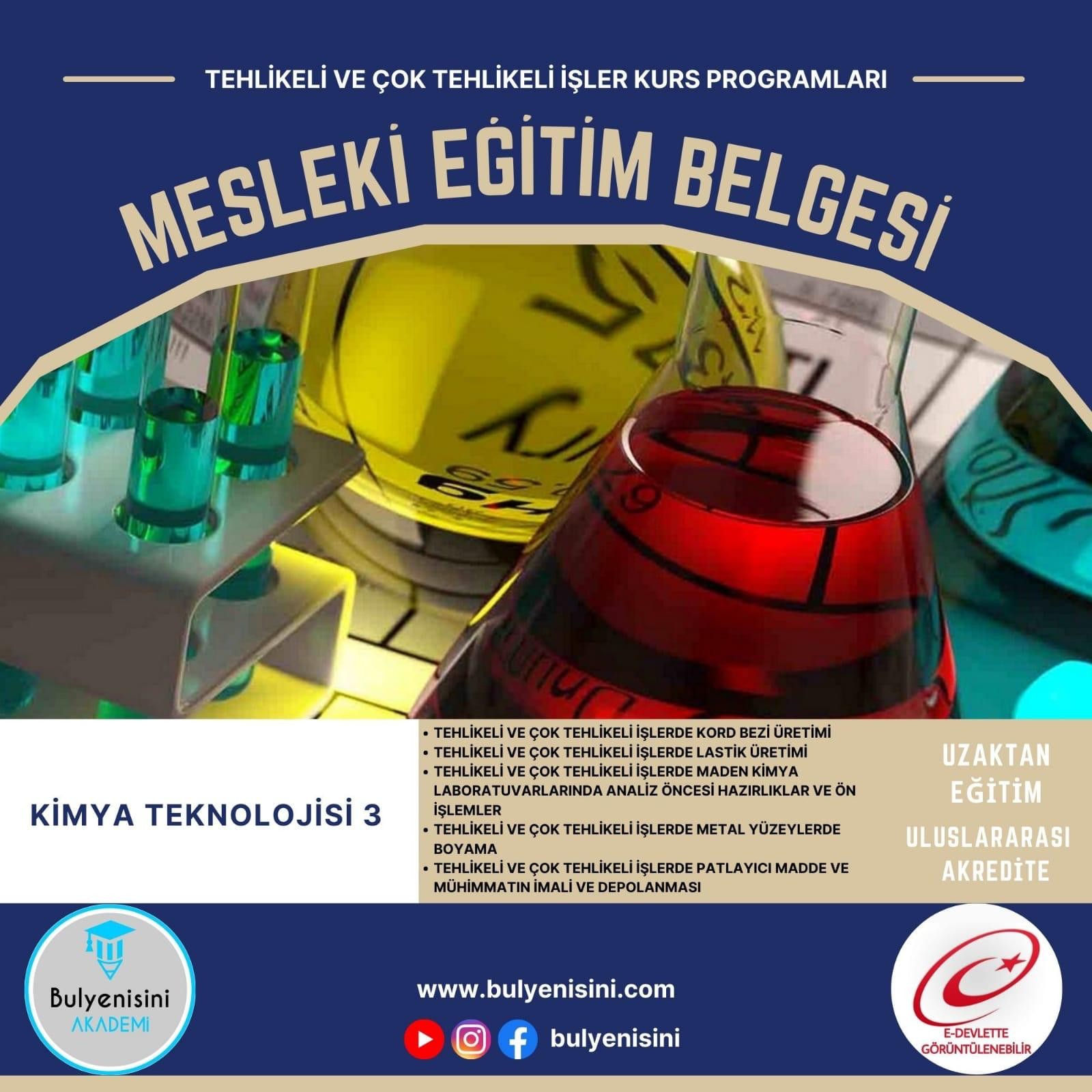 Tehlikeli Ve Çok Tehlikeli İşlerde Kimya Prosesi (Metalleri Asitleme Prosesi)