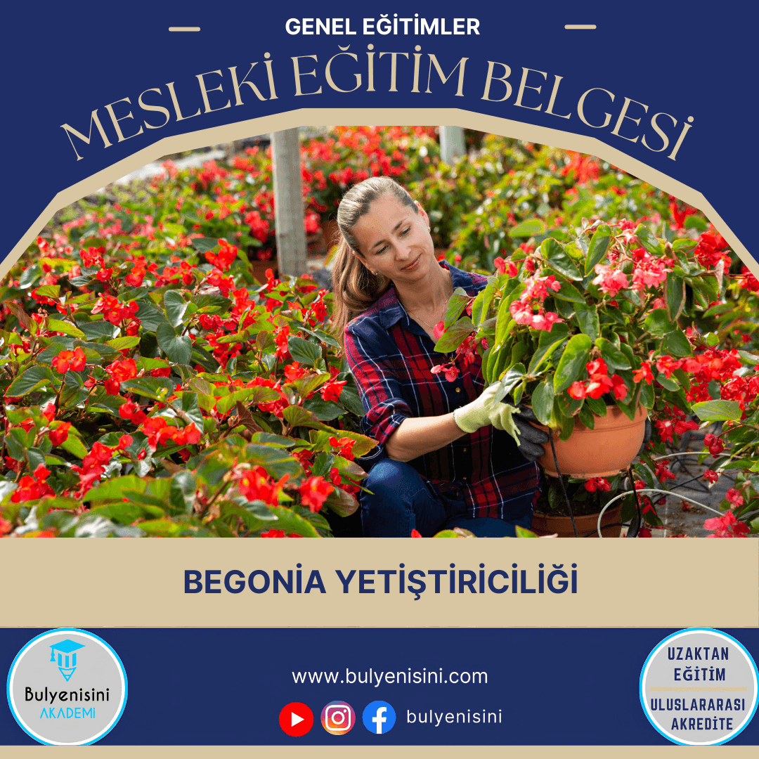 Begonia Yetiştiriciliği Sertifika Programı