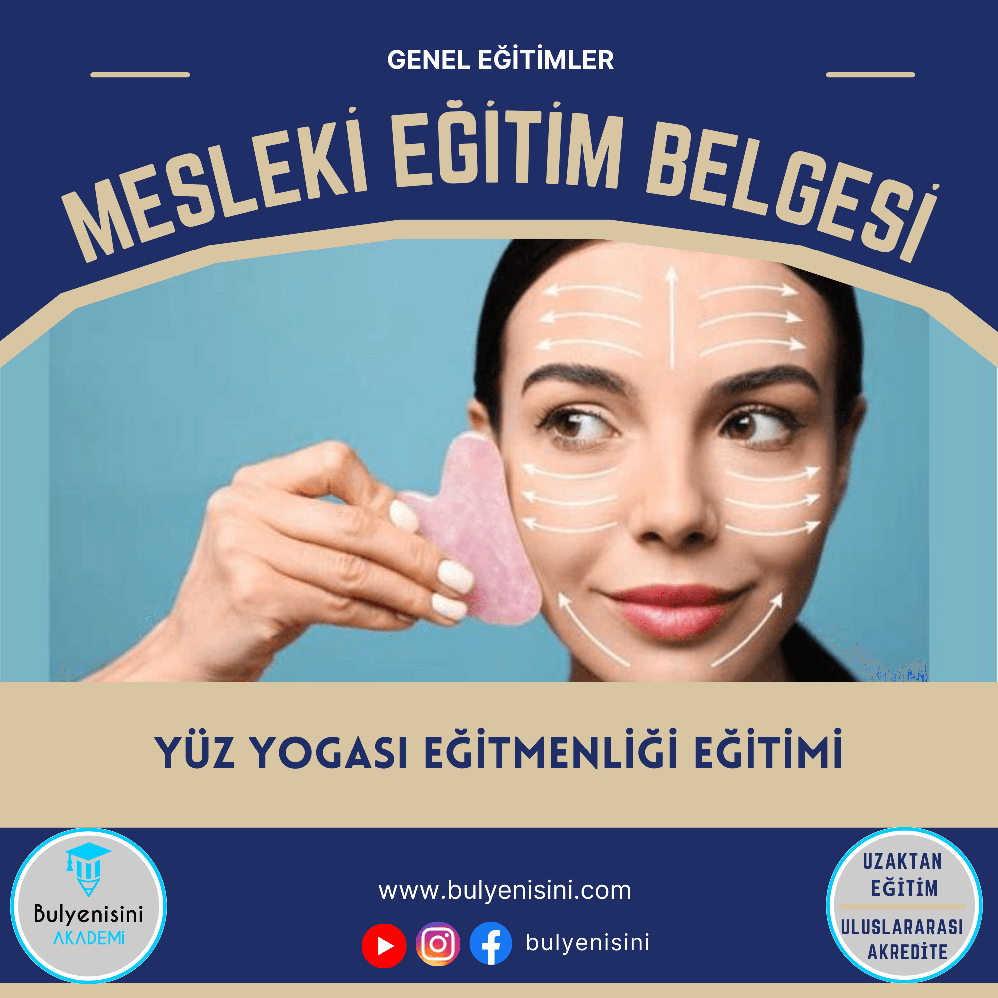 20 Saatlik Yüz Yogası Eğitmenliği Eğitimi