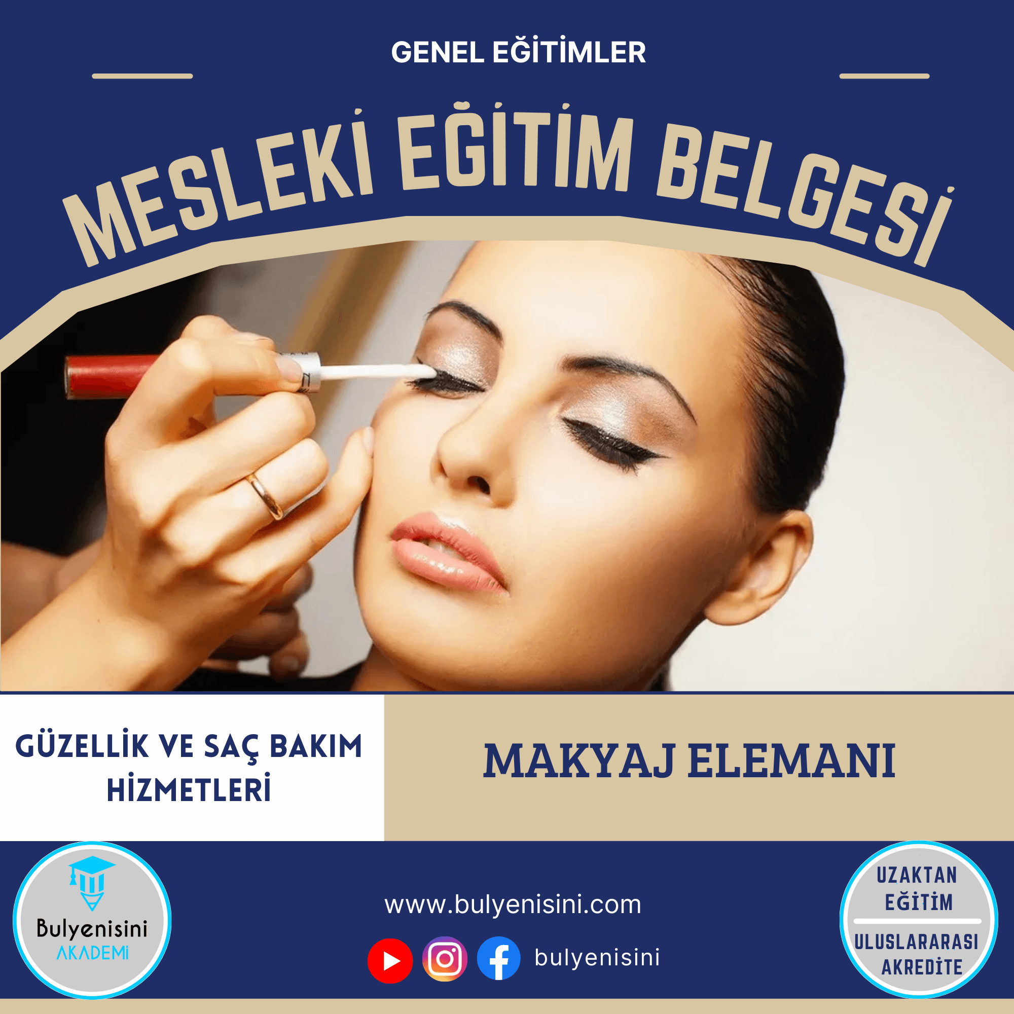 Makyaj Yapma Teknikleri Sertifika Programı