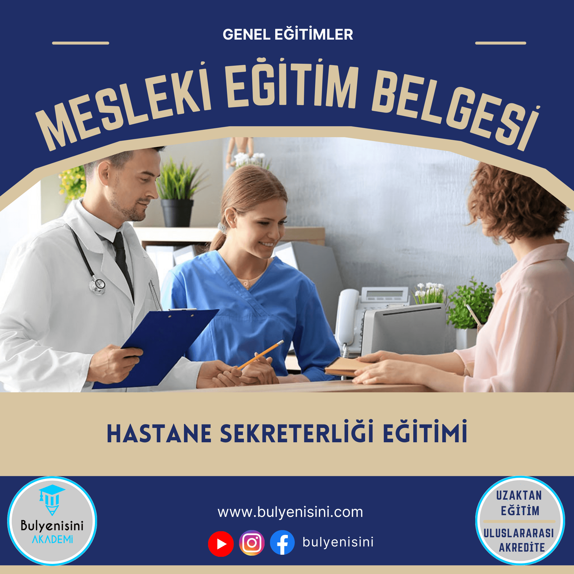 280 Saatlik Hastane Sekreterliği Eğitimi