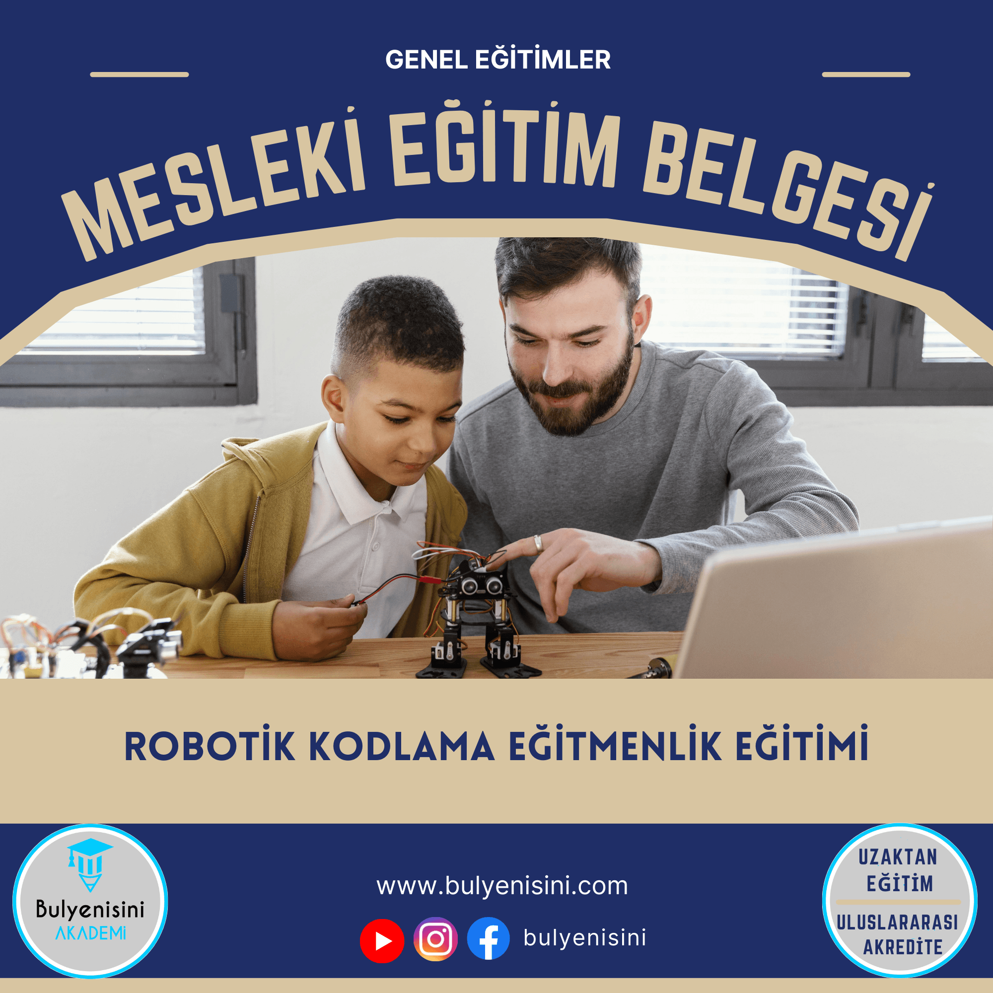 Robotik Kodlama Eğitici Eğitimi 160 Saat
