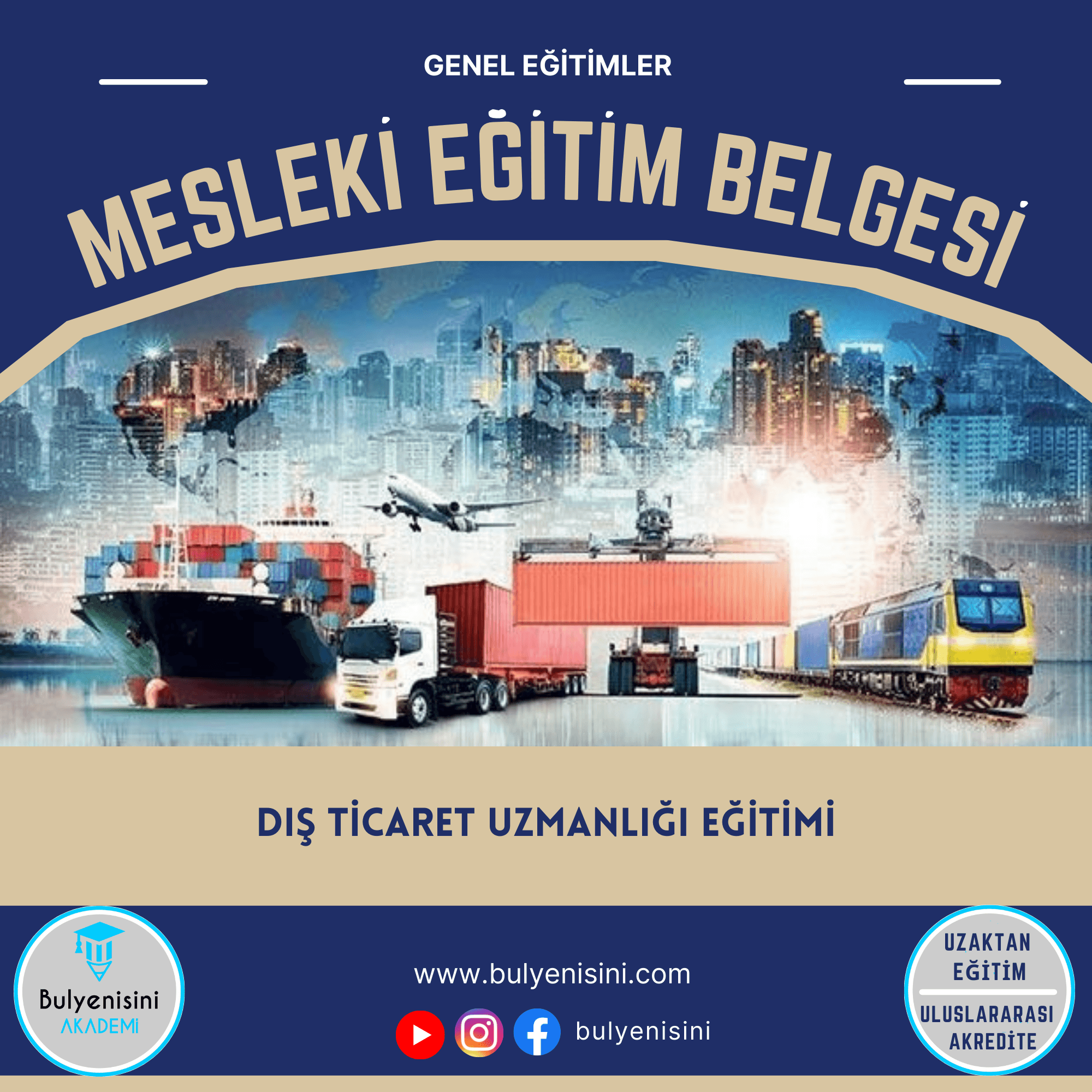 80 Saatlik Dış Ticaret Uzmanlık Eğitimi