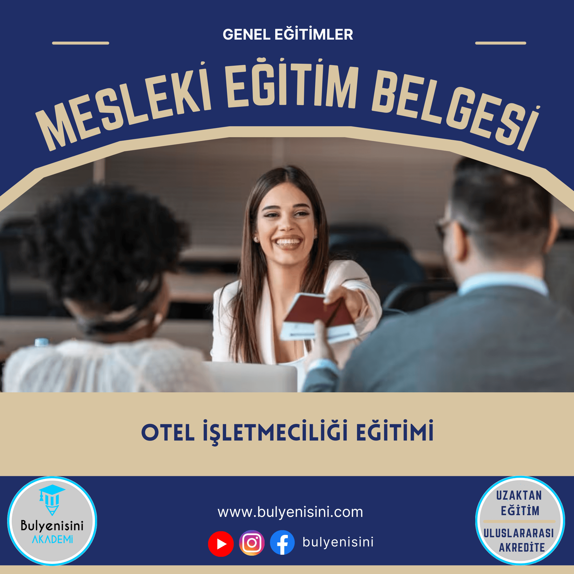 120 Saatlik Otel İşletmeciliği Eğitimi