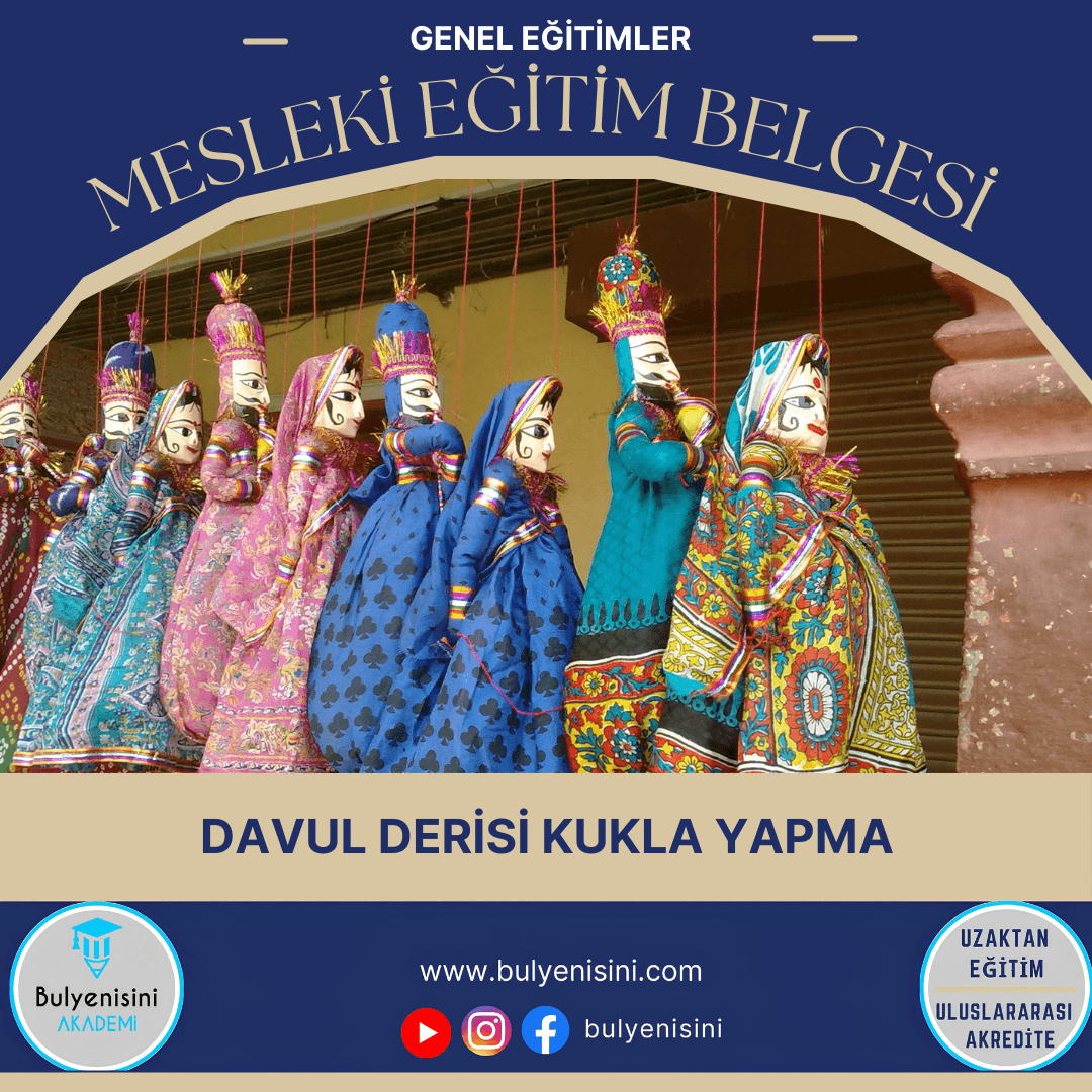 Davul Derisi Kukla Yapma Sertifika Programı