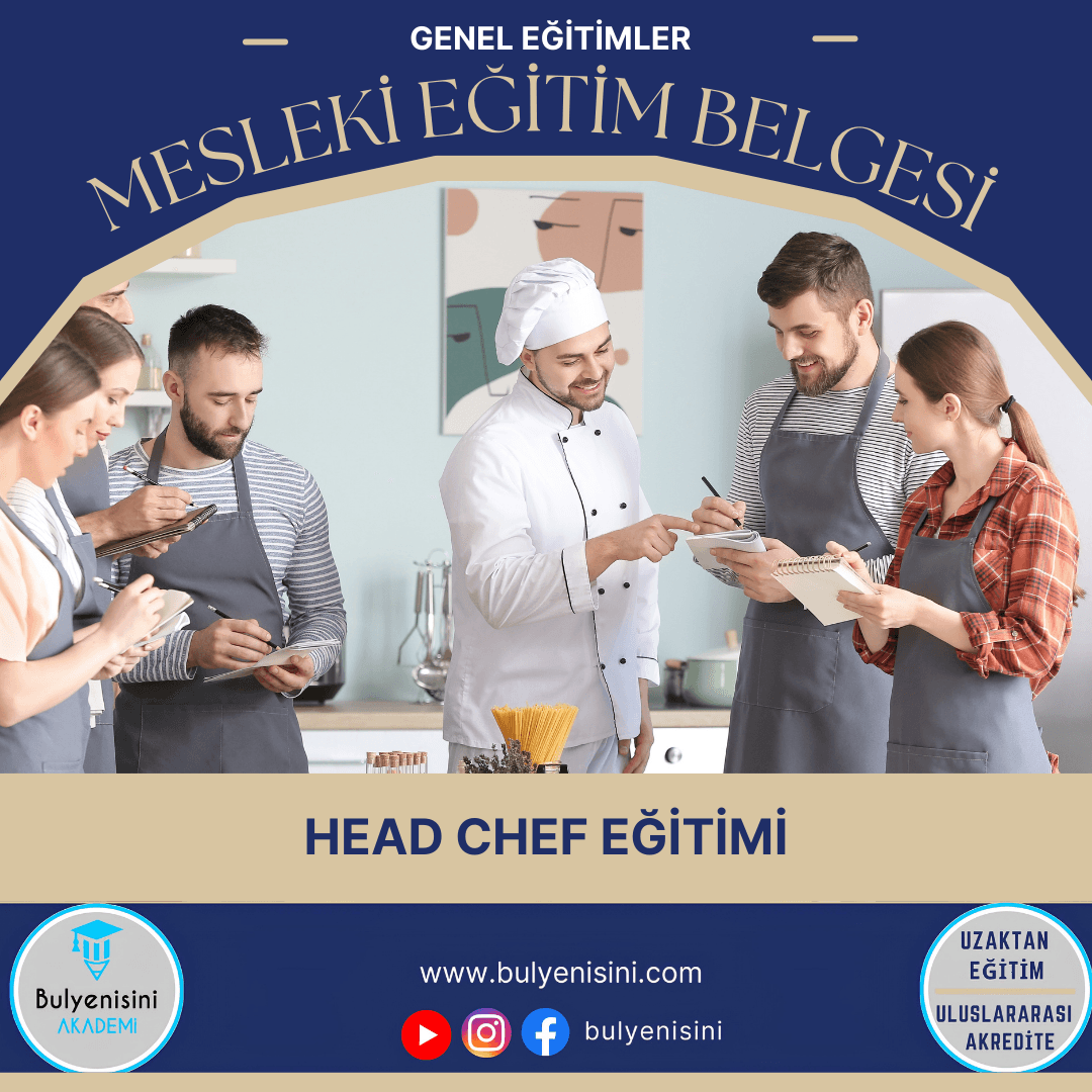 80 Saatlik Head Chef Eğitimi