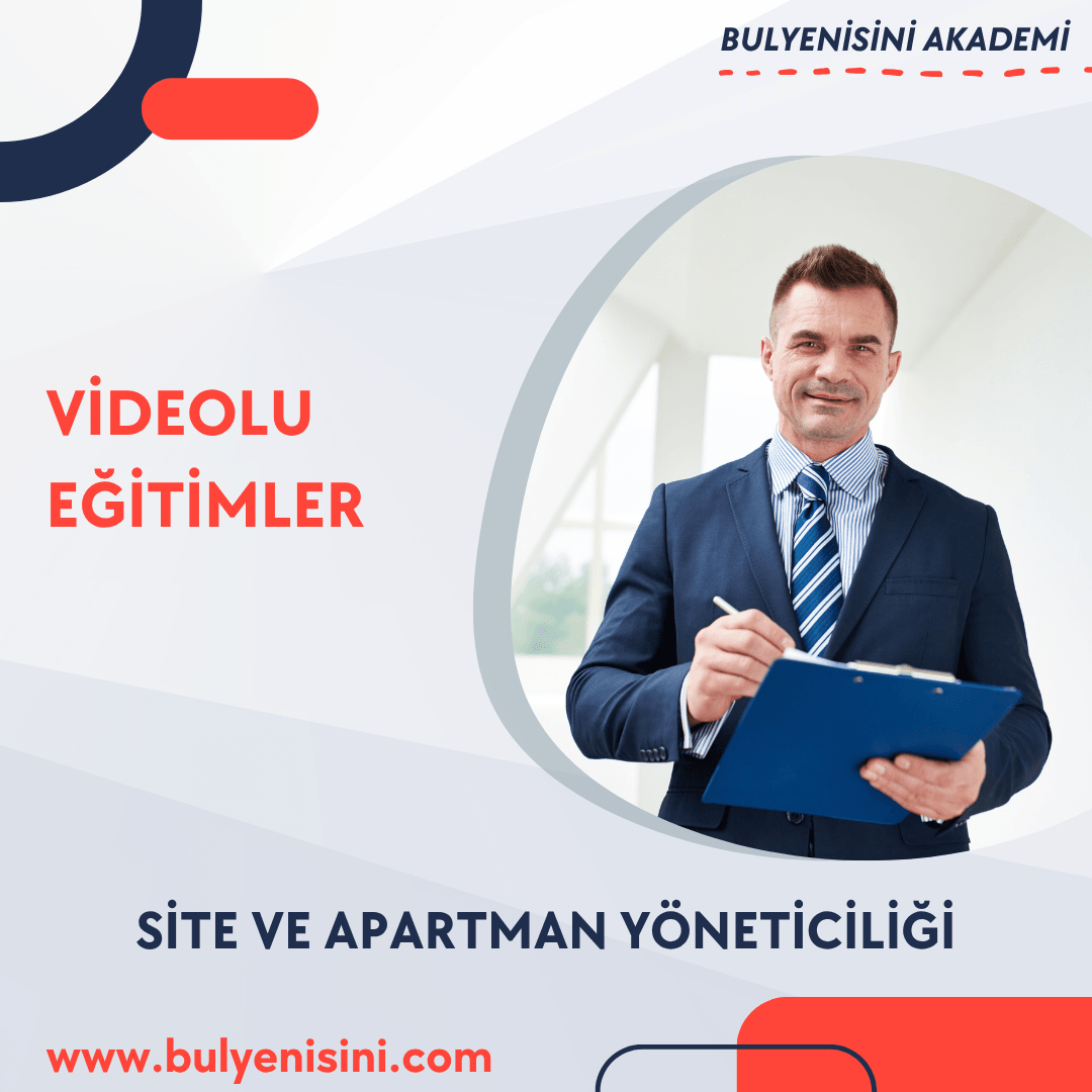 SİTE VE APARTMAN YÖNETİCİLİĞİ 72 SAAT