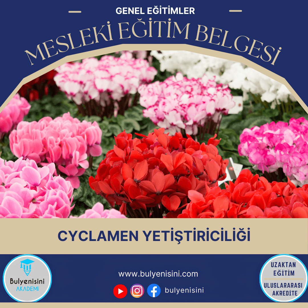 Cyclamaen Yetiştiriciliği Sertifika Programı