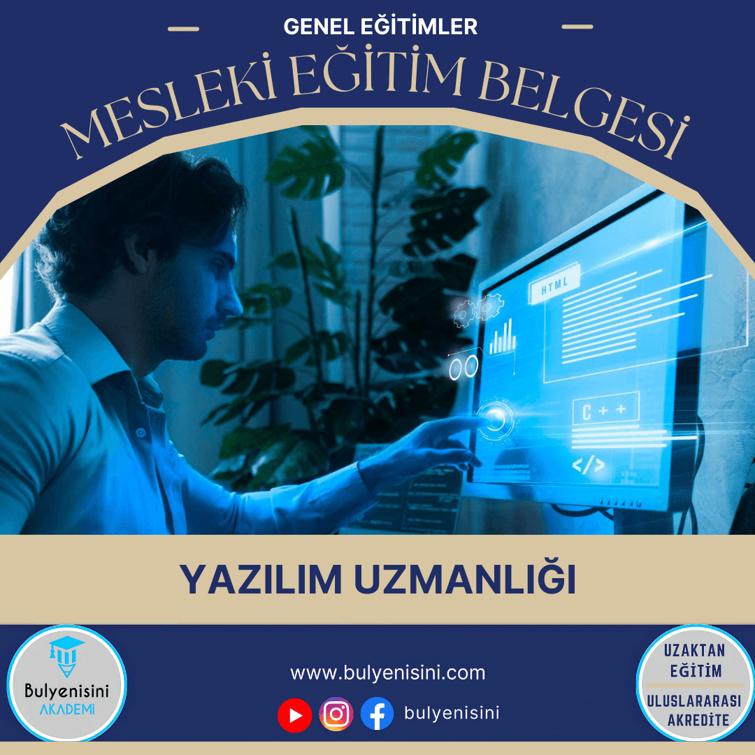 Yazılım Uzmanlığı Eğitimi 160 Saat