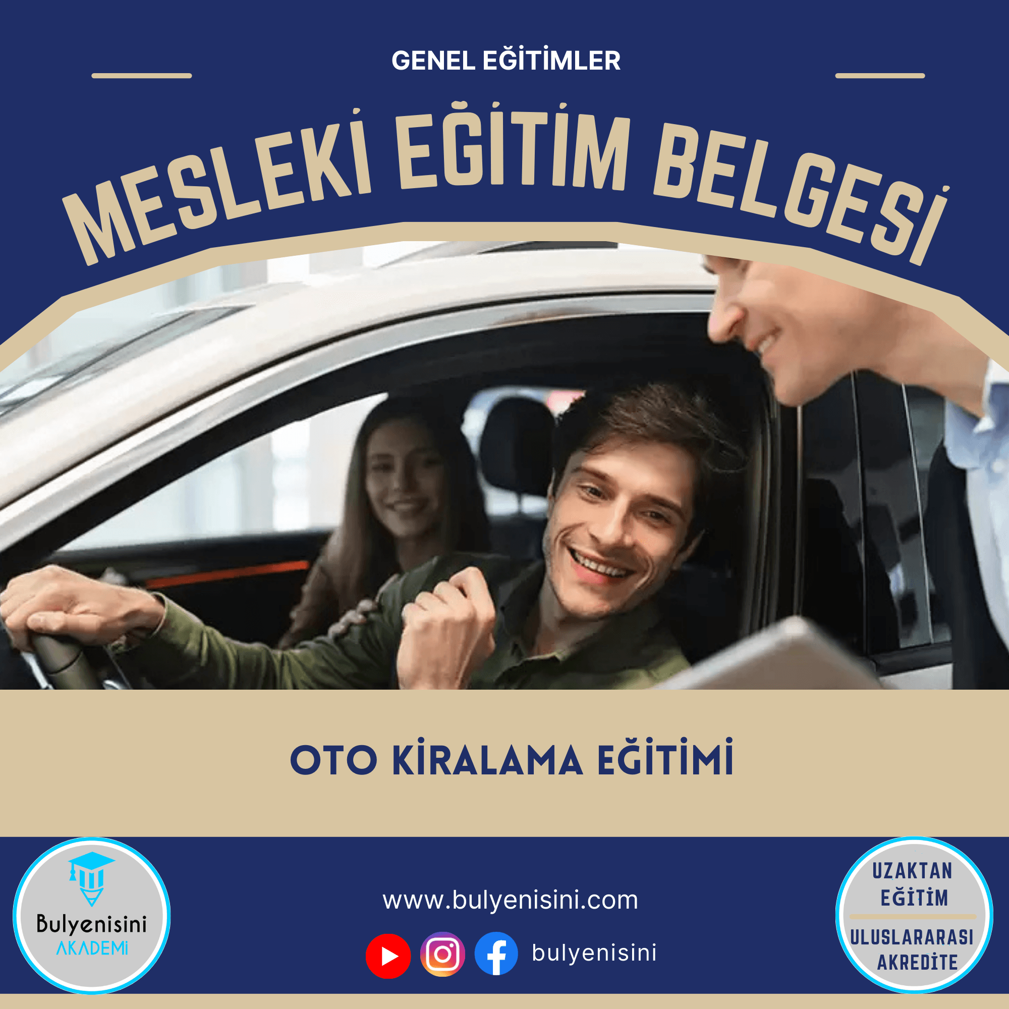 120 Saatlik Oto Kiralama Eğitimi