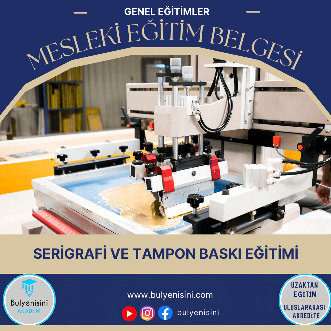 Tehlikeli Ve Çok Tehlikeli İşlerde Serigrafi Ve Tampon Baskı