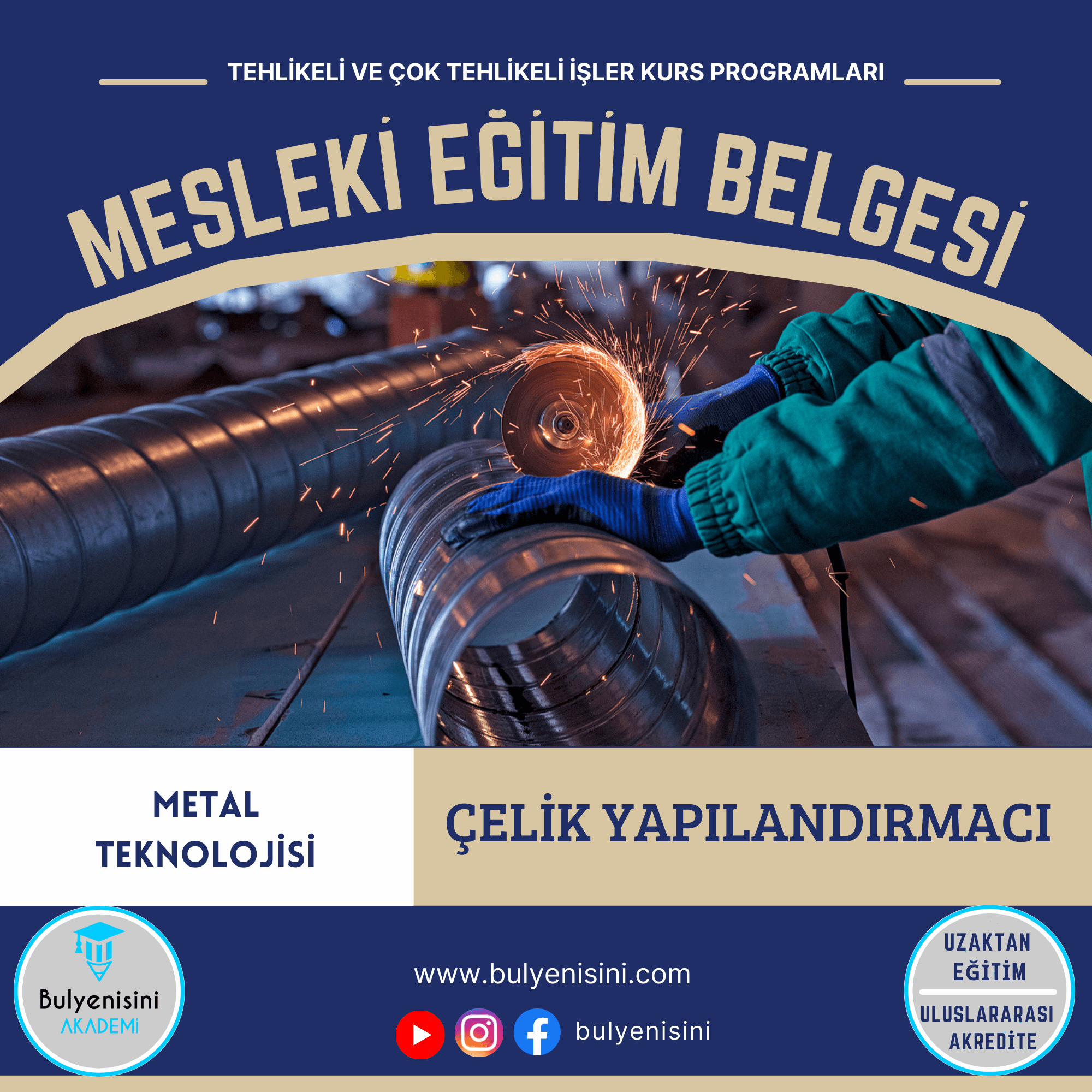 Tehlikeli Ve Çok Tehlikeli İşlerde Çelik Yapılandırmacı