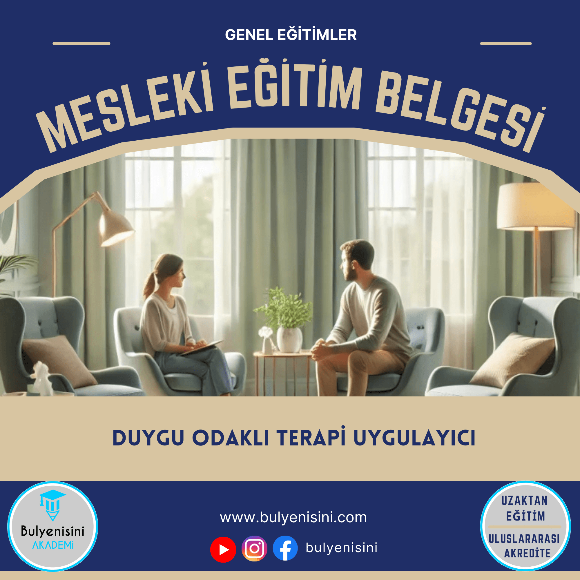 DUYGU ODAKLI TERAPİ UYGULAYICI EĞİTİMİ
