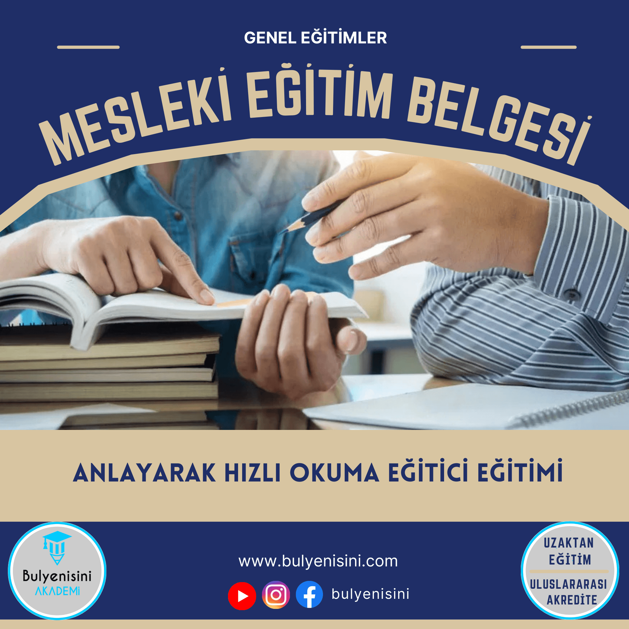 160 Saatlik Anlayarak Hızlı Okuma Eğitici Eğitimi