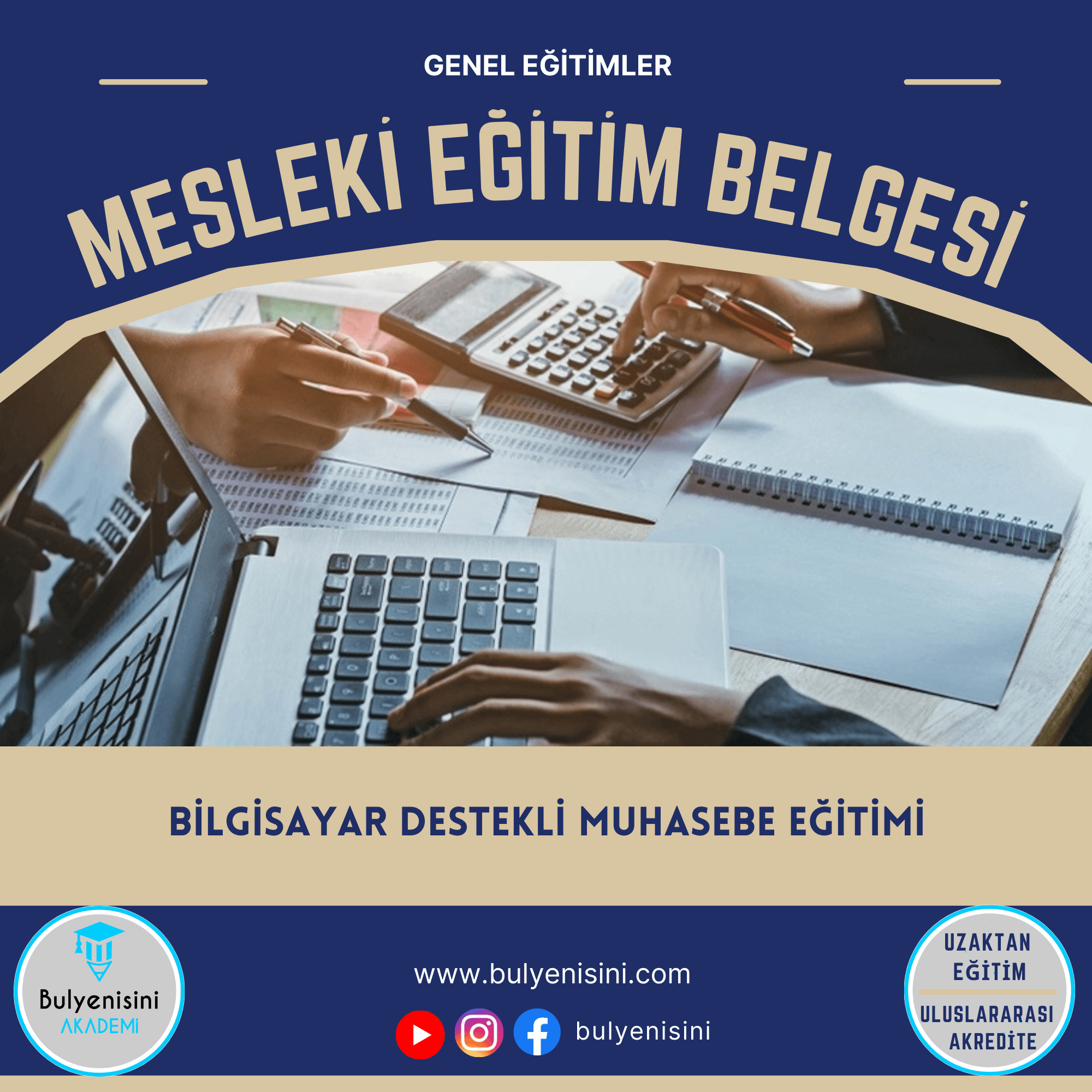 Bilgisayar Destekli Muhasebe Eğitimi 160 Saat
