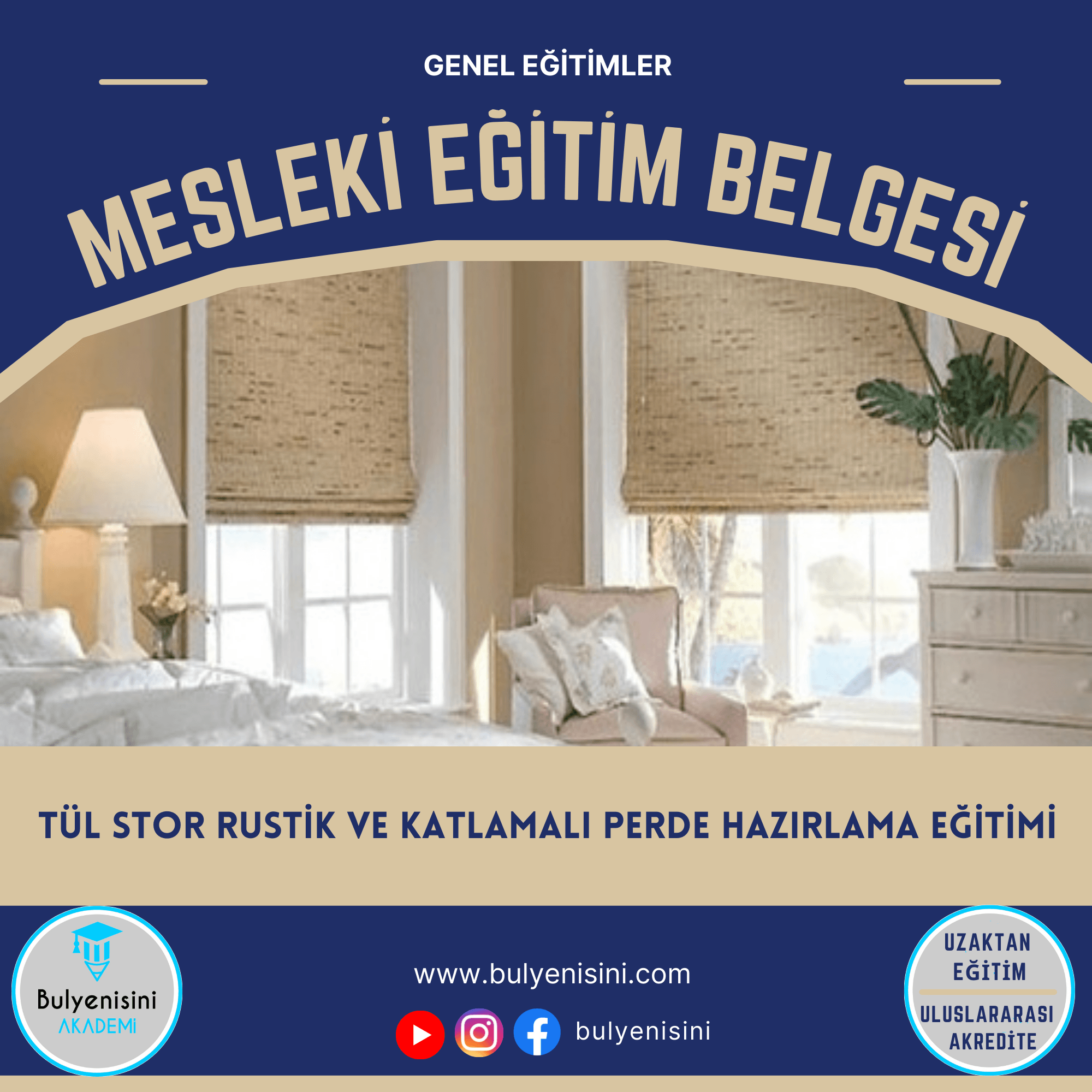 Tül Stor, Rustik Ve Katlamalı Perde Hazırlama