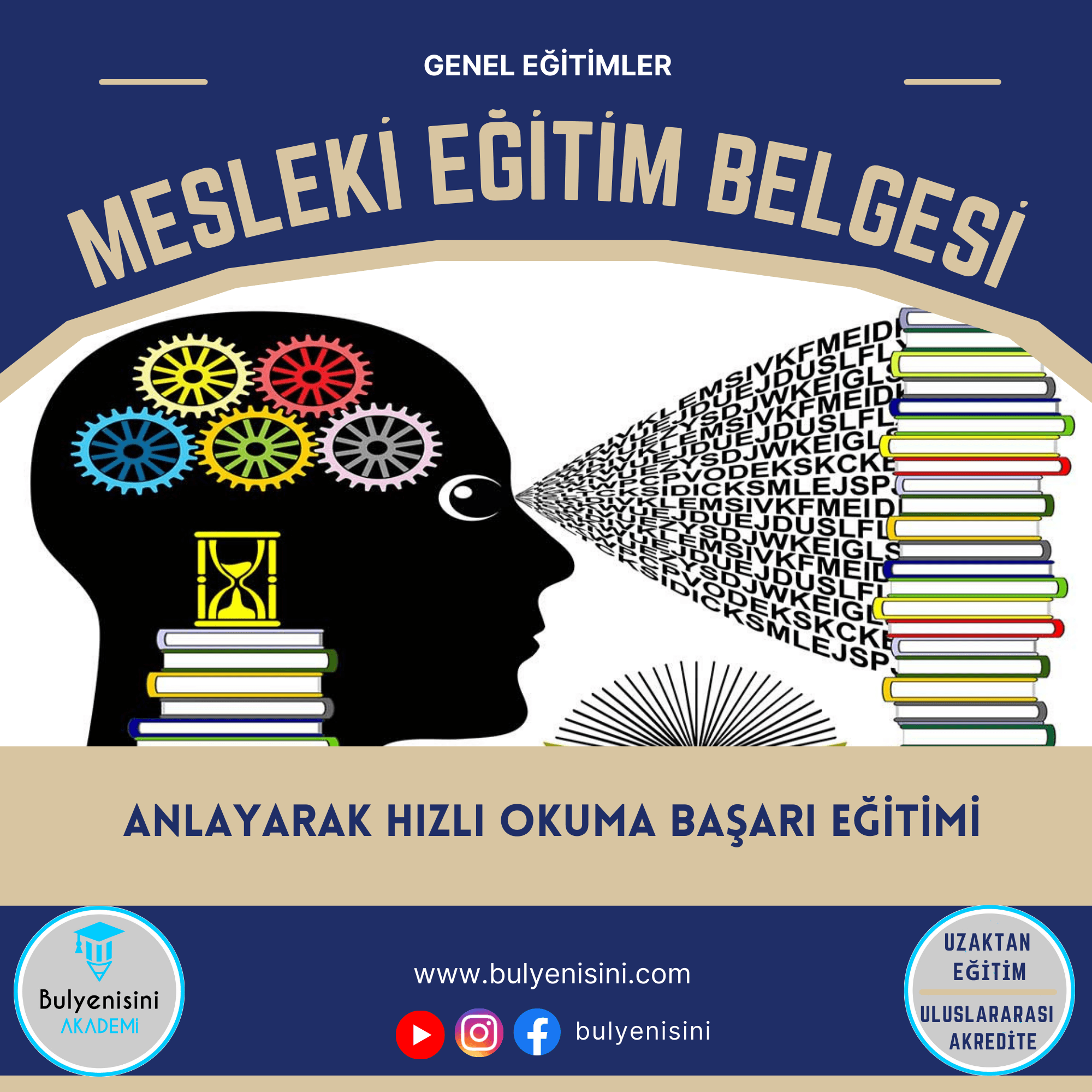 Anlayarak Hızlı Okuma Başarı (Ahob) Eğitimi 120 Saat