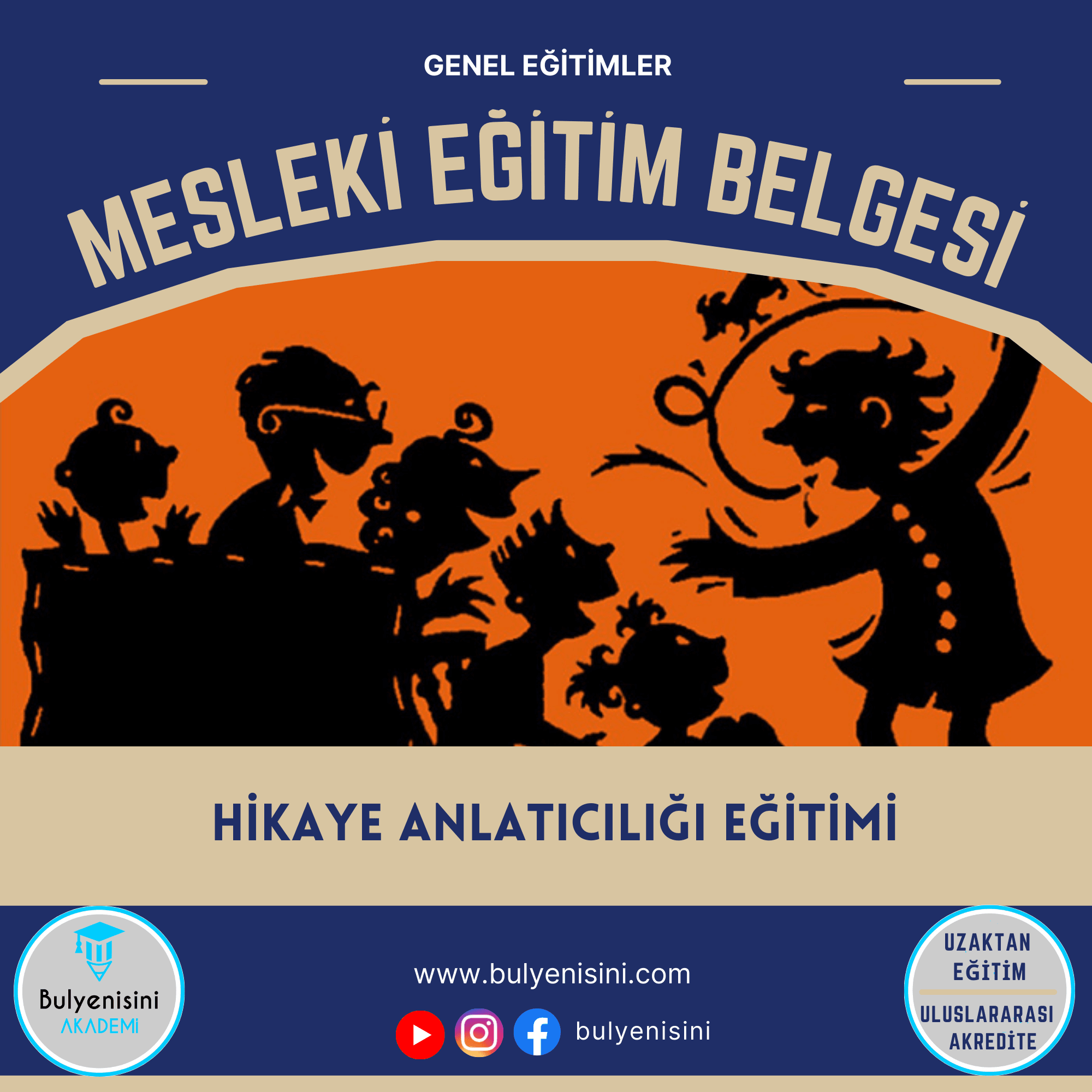 Hikaye Anlatıcılığı Eğitimi 120 Saat