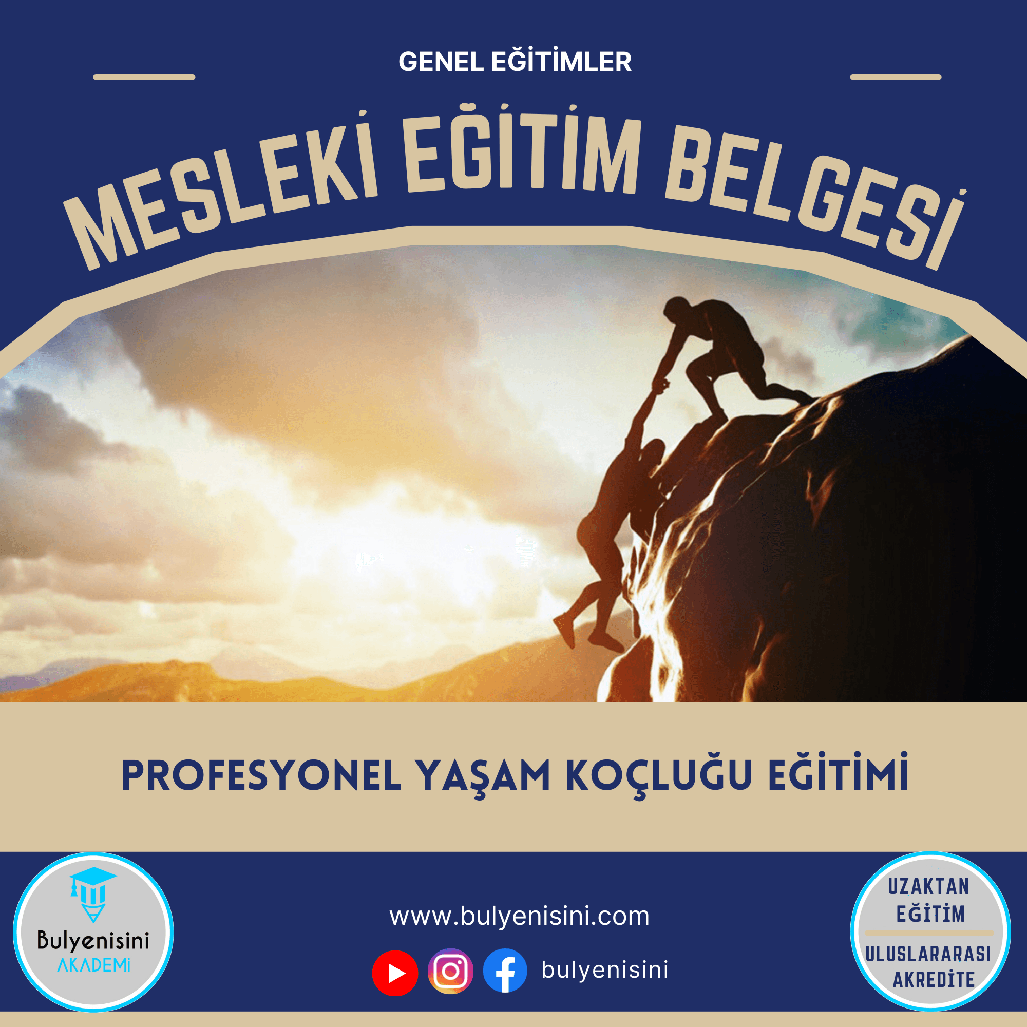 280 Saatlik Profesyonel Yaşam Koçluğu Eğitimi