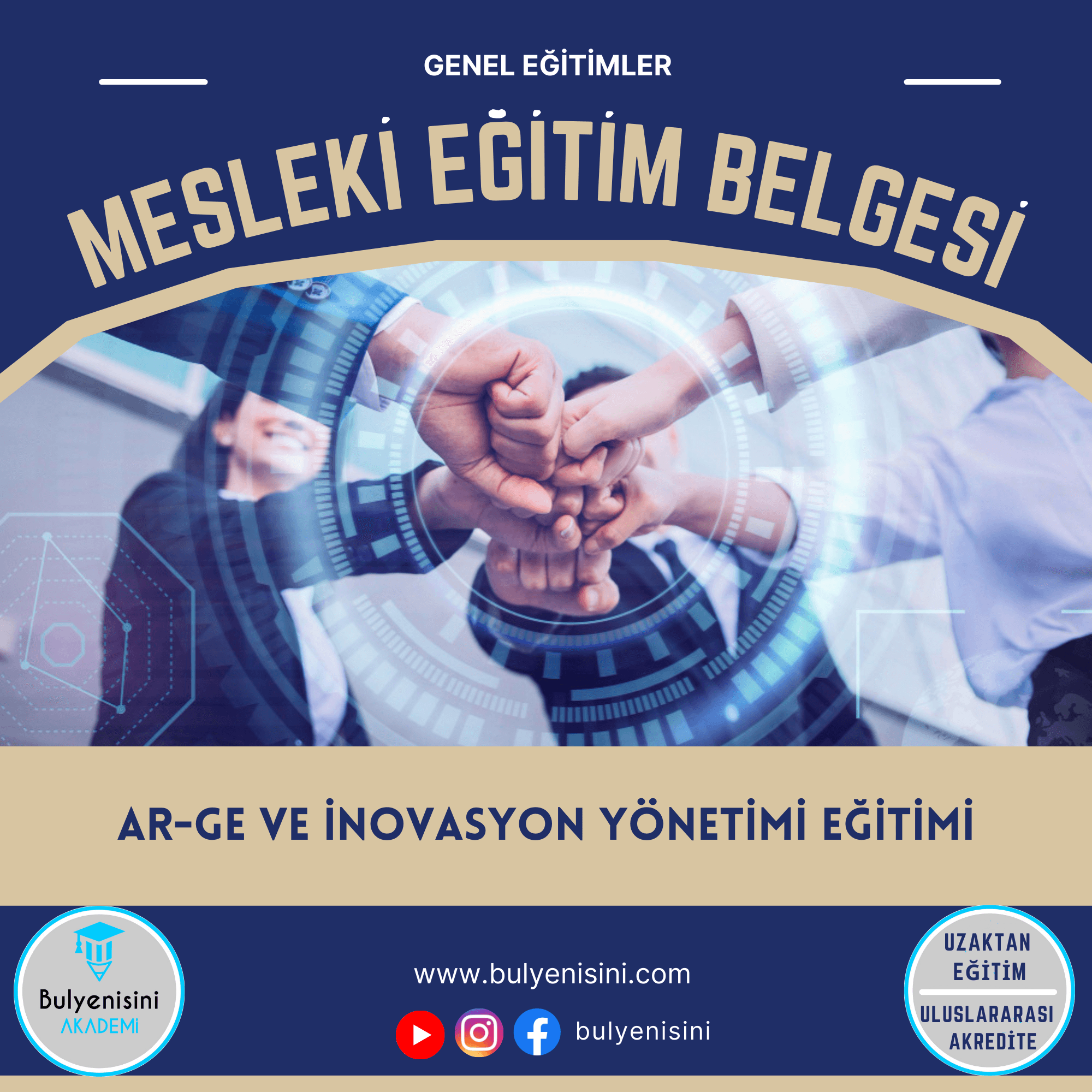 Arge Teknolojileri İnovasyon Yönetimi Eğitimi 120 Saat