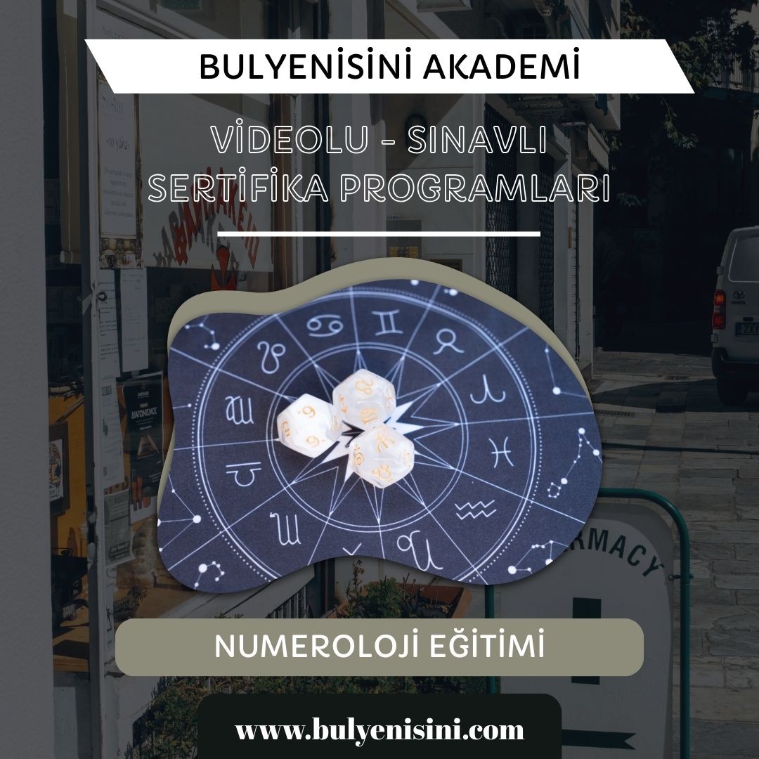 Çevrimiçi Sınavlı Numeroloji Eğitimi