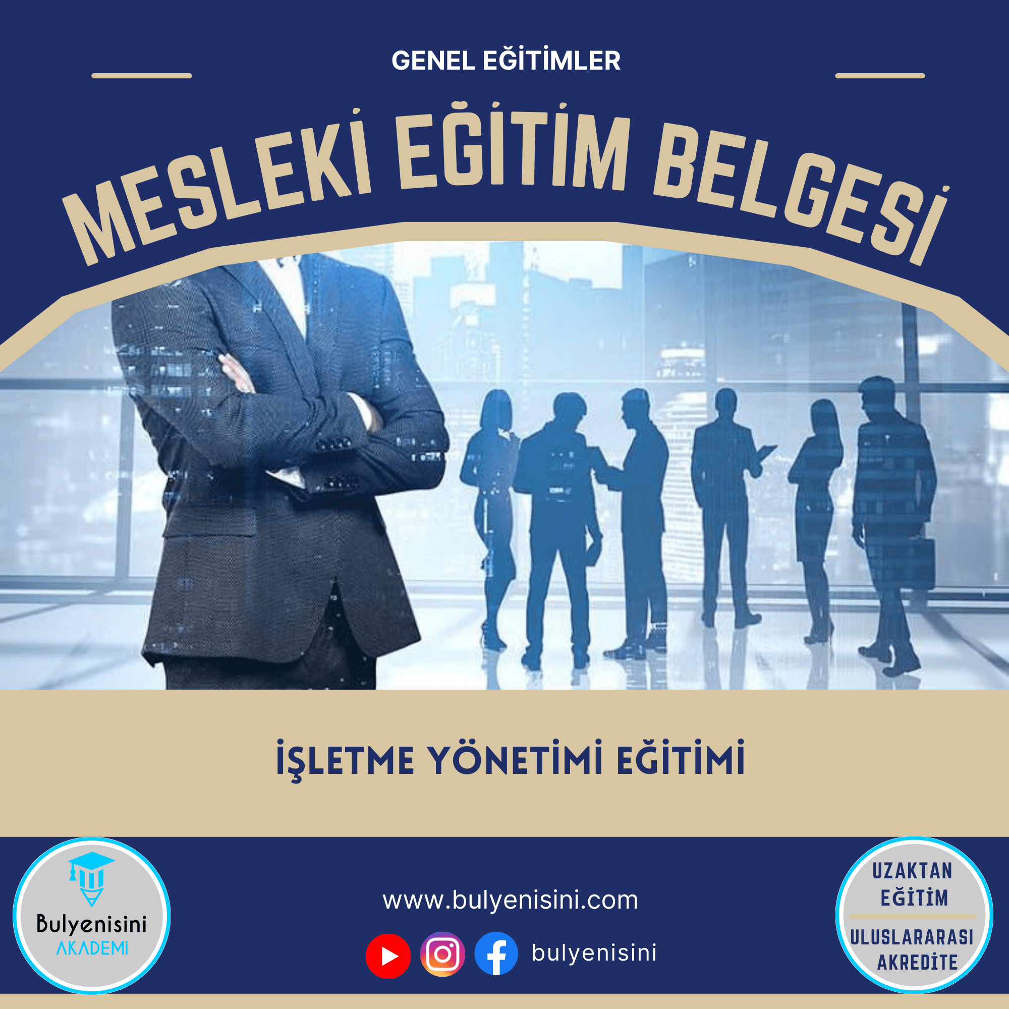 İşletme Yöneticiliği Eğitimi 120 Saat