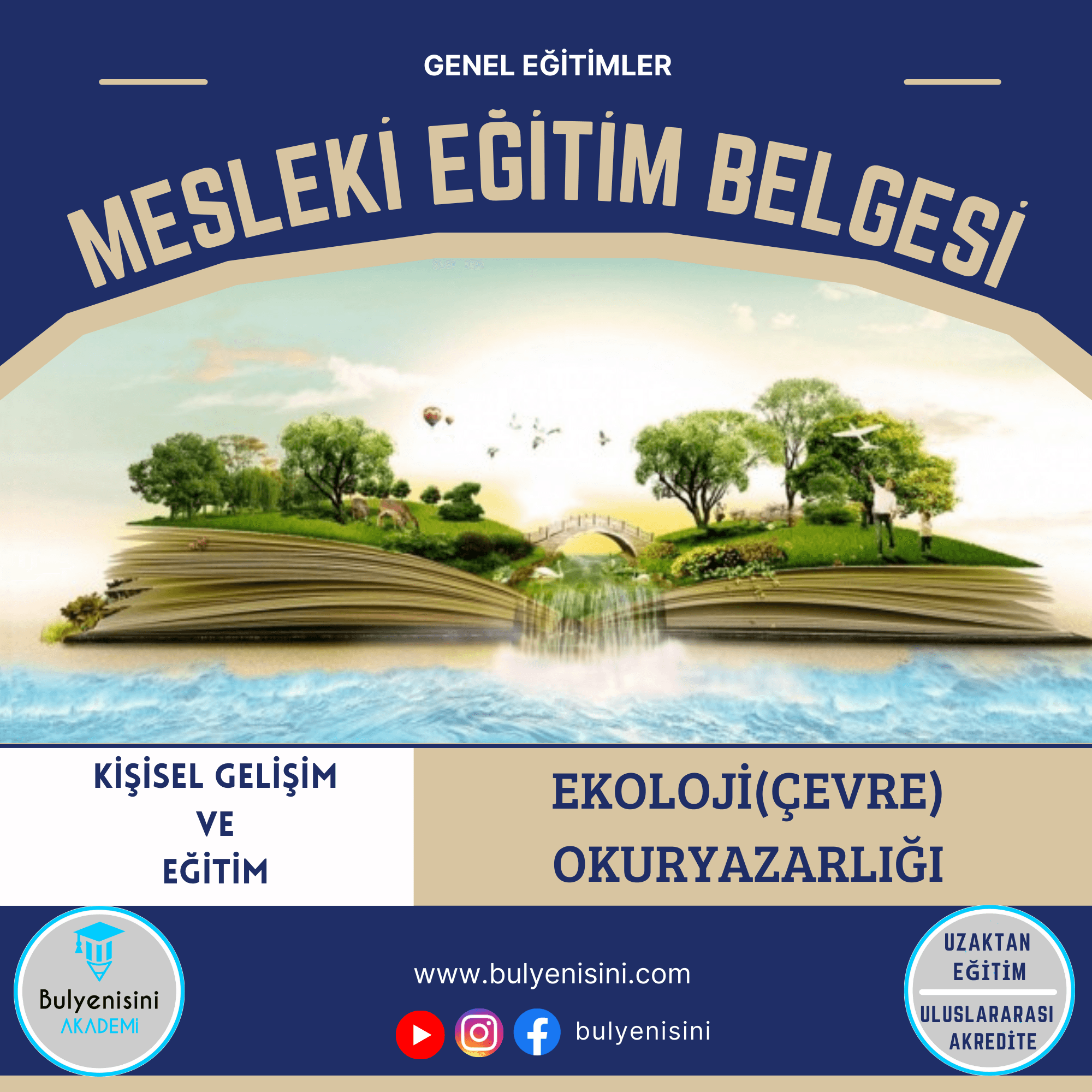 Ekoloji (Çevre) Okuryazarlığı Sertifika Programı