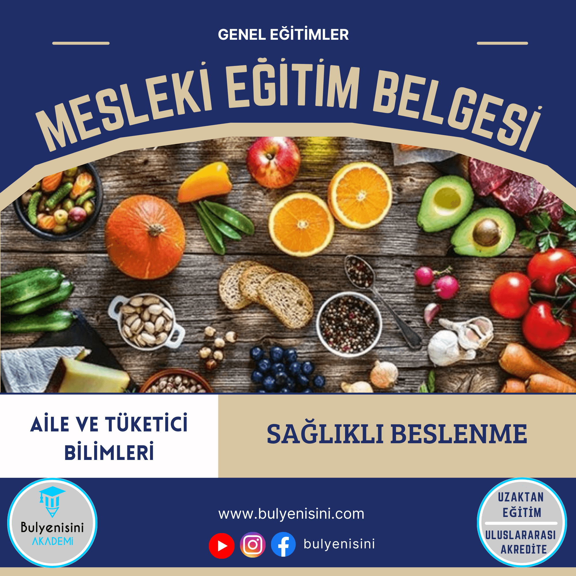 96 Saatlik Sağlıklı Beslenme Eğitimi