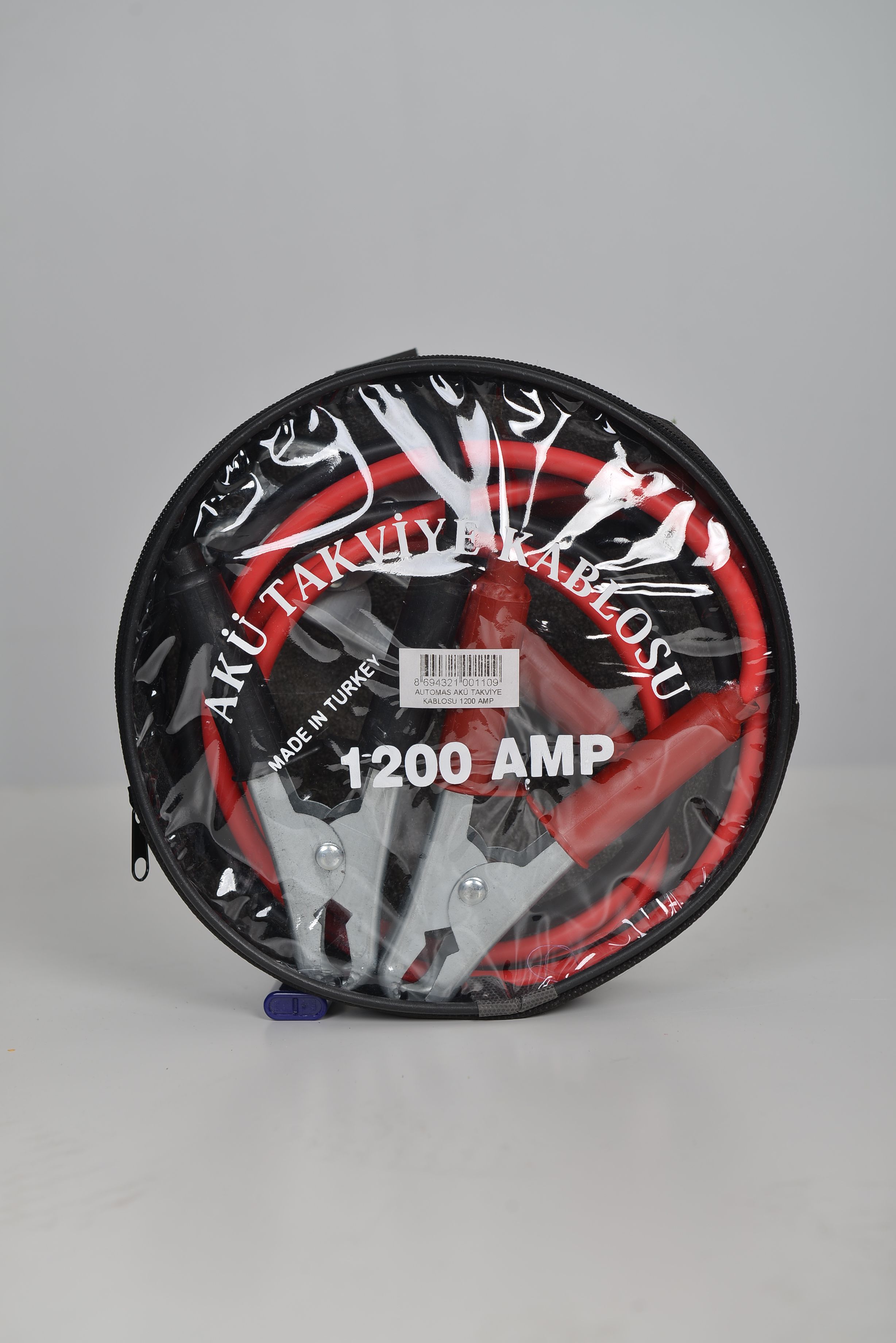 Çantalı Akü Takviye Kablosu 1200 Amper 2 Metre