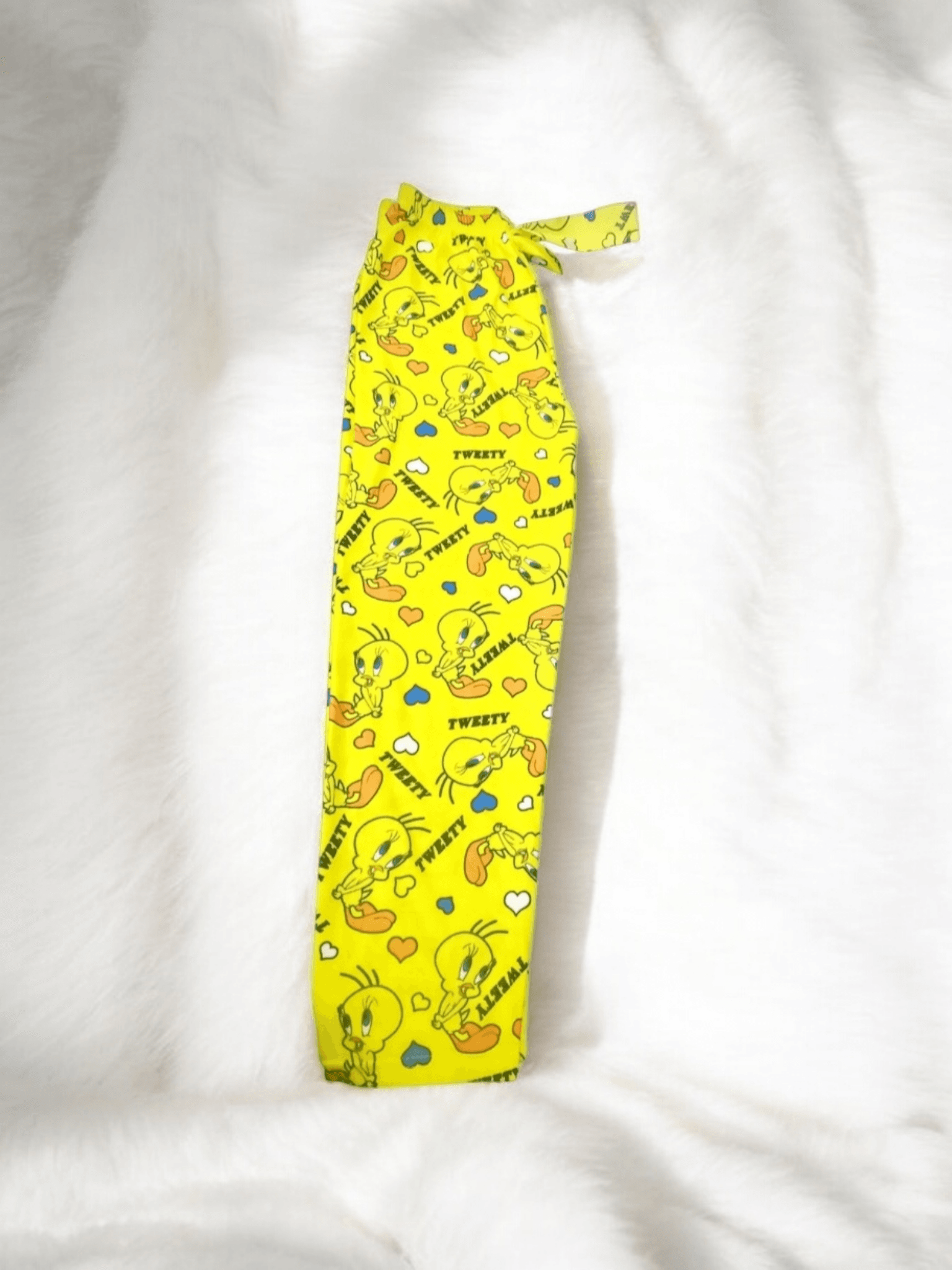 Tweety Desenli Sarı Alt Pijama 