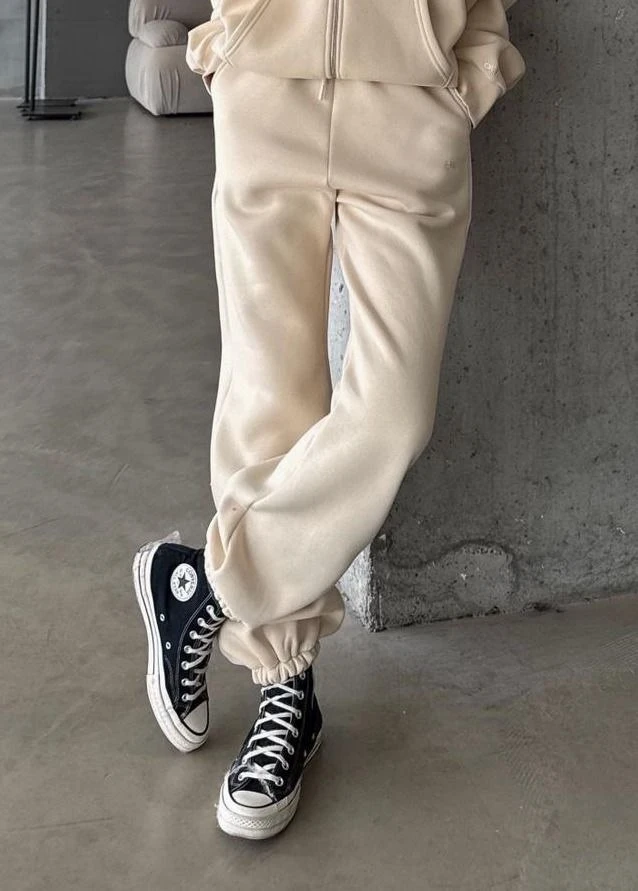 Jegass Kadın Eşofman Altı Bej Reng