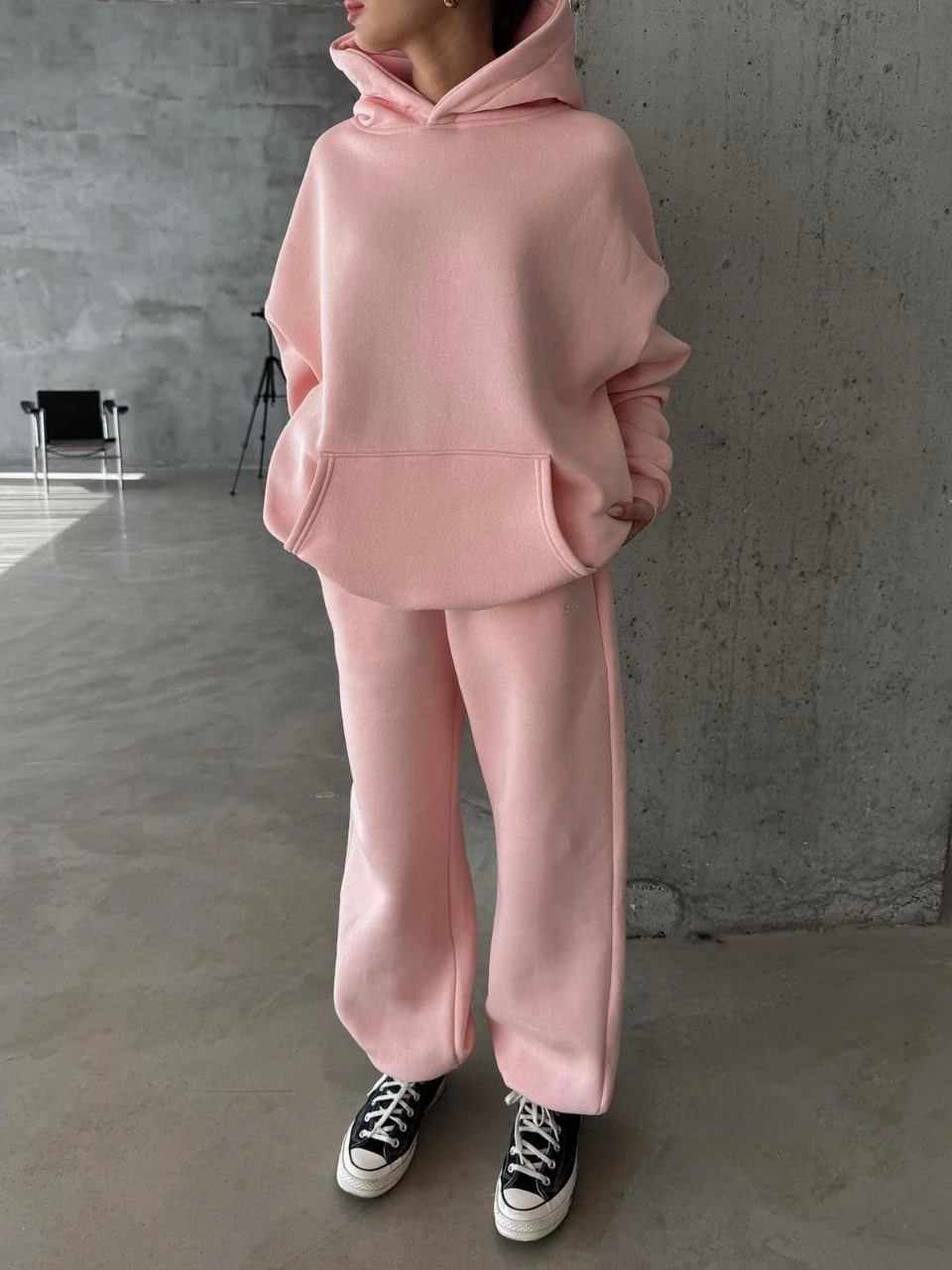 Jegass 3 İplik Şardonlu Oversize Sweatshirt