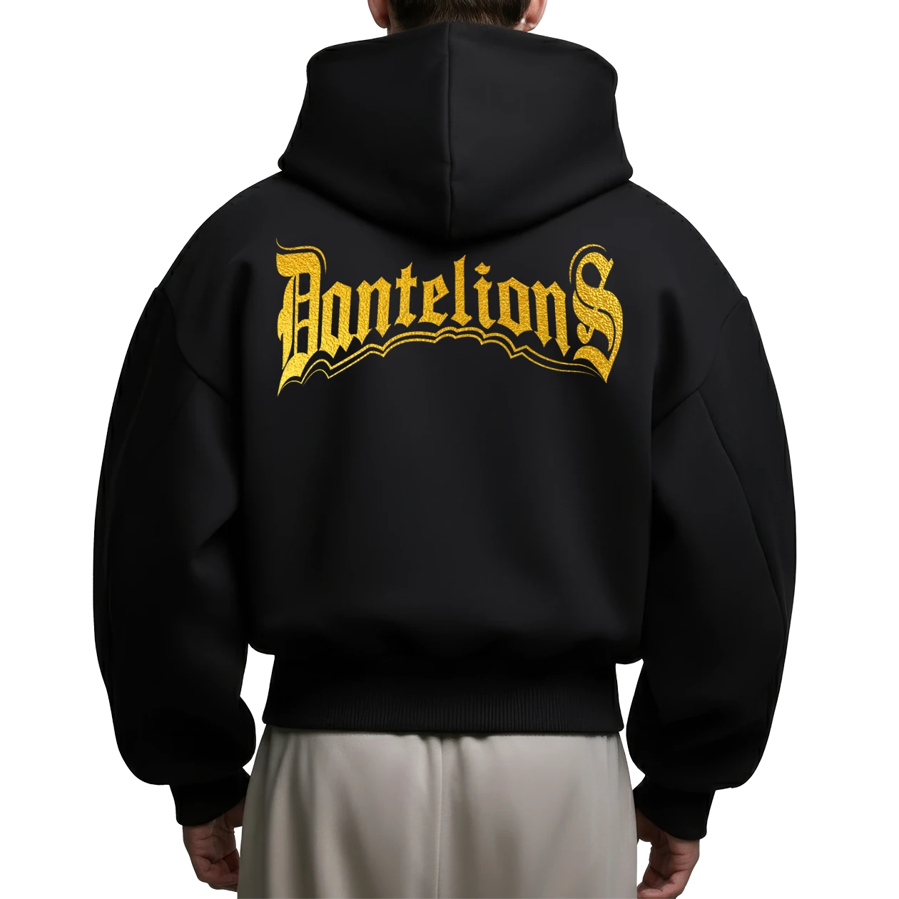 Golden Dantelions Crew Hoodie
