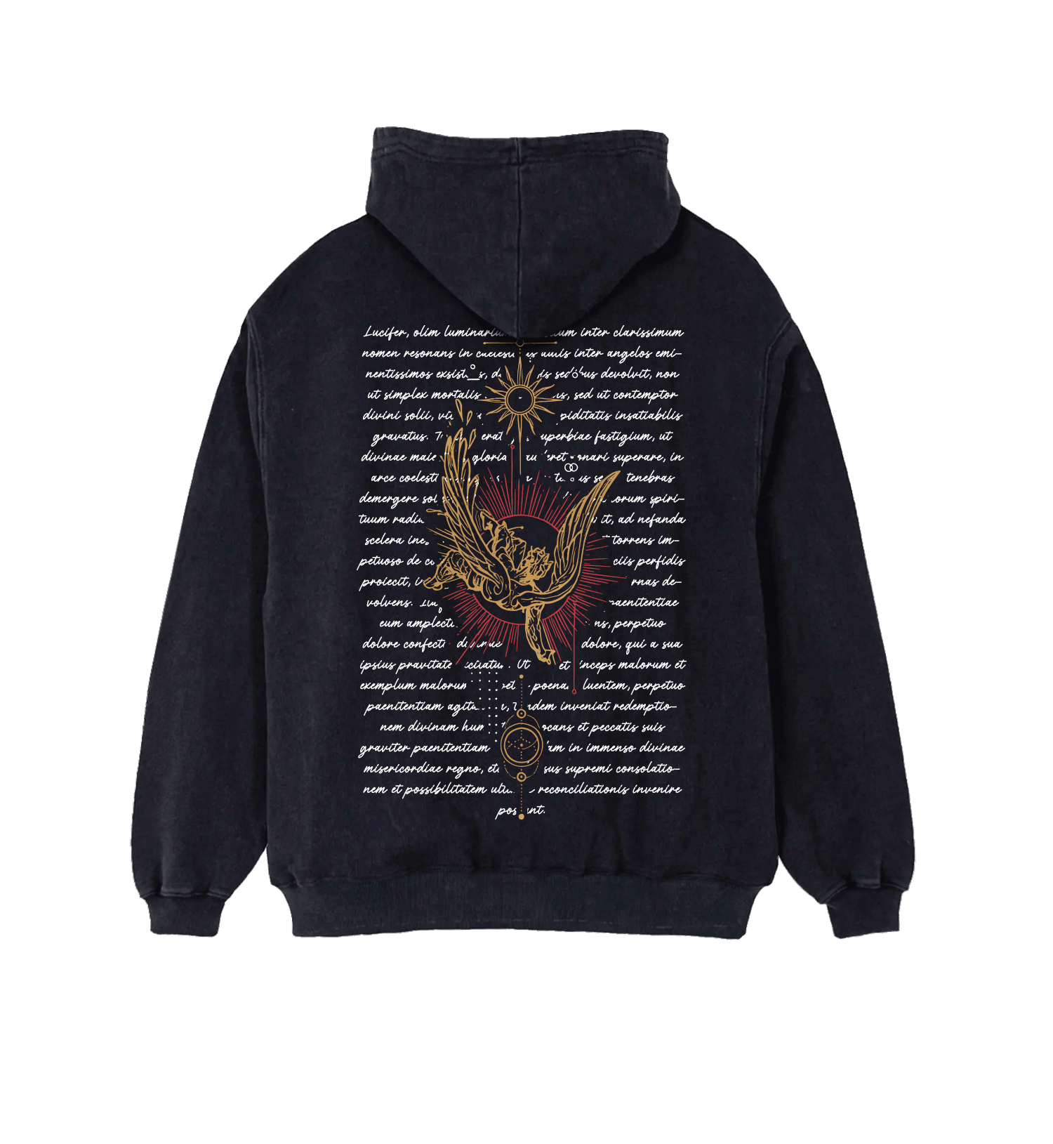 Golden Fallen Angel Hoodie