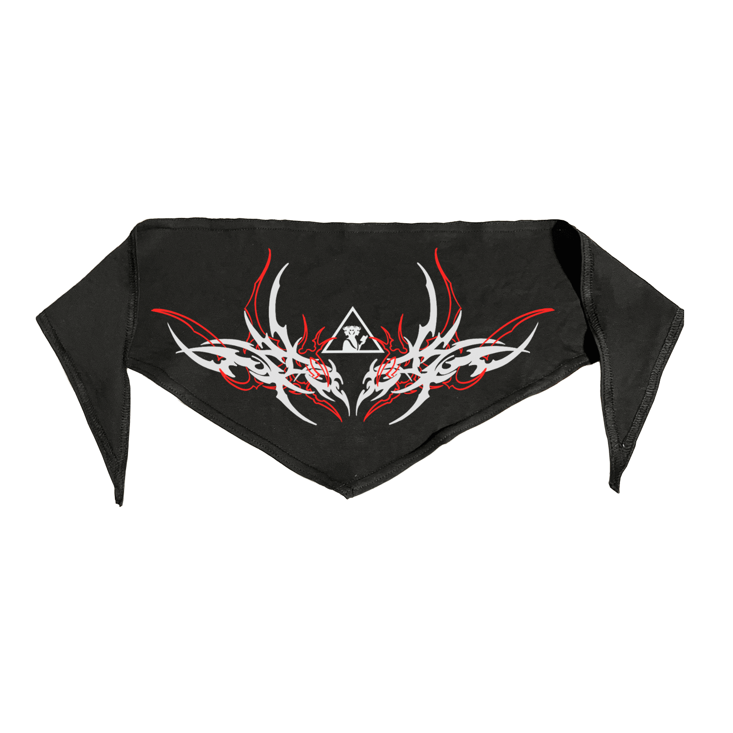 Red-White Tribal Mask