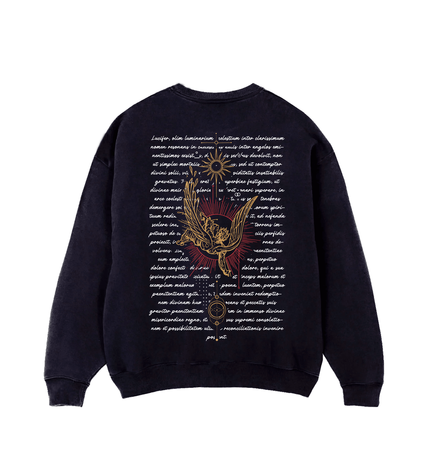 Golden Fallen Angel Sweatshirt